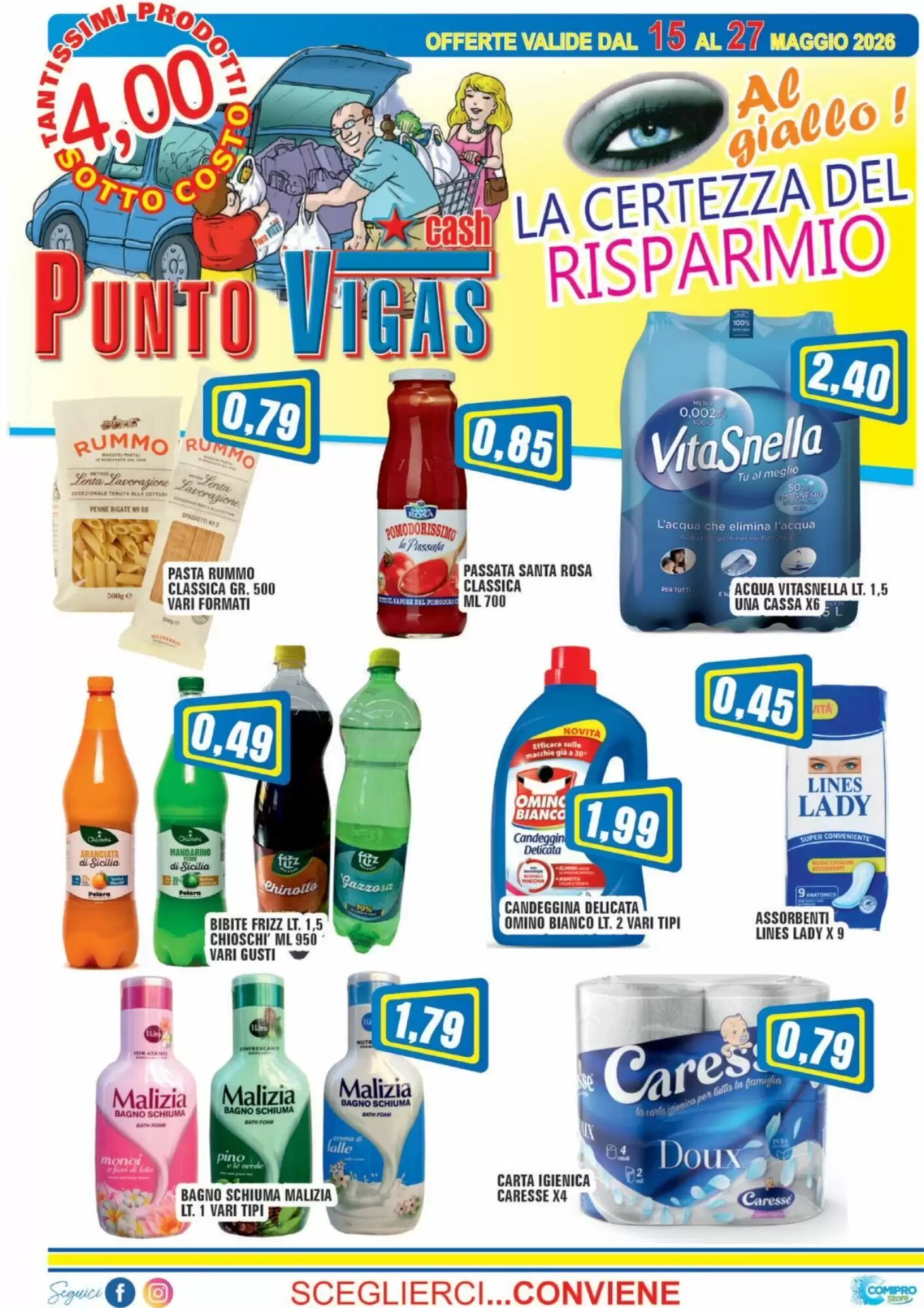 Volantino promozionale Punto Vigas  valide dal 15/05/2026 - Pagina 1.