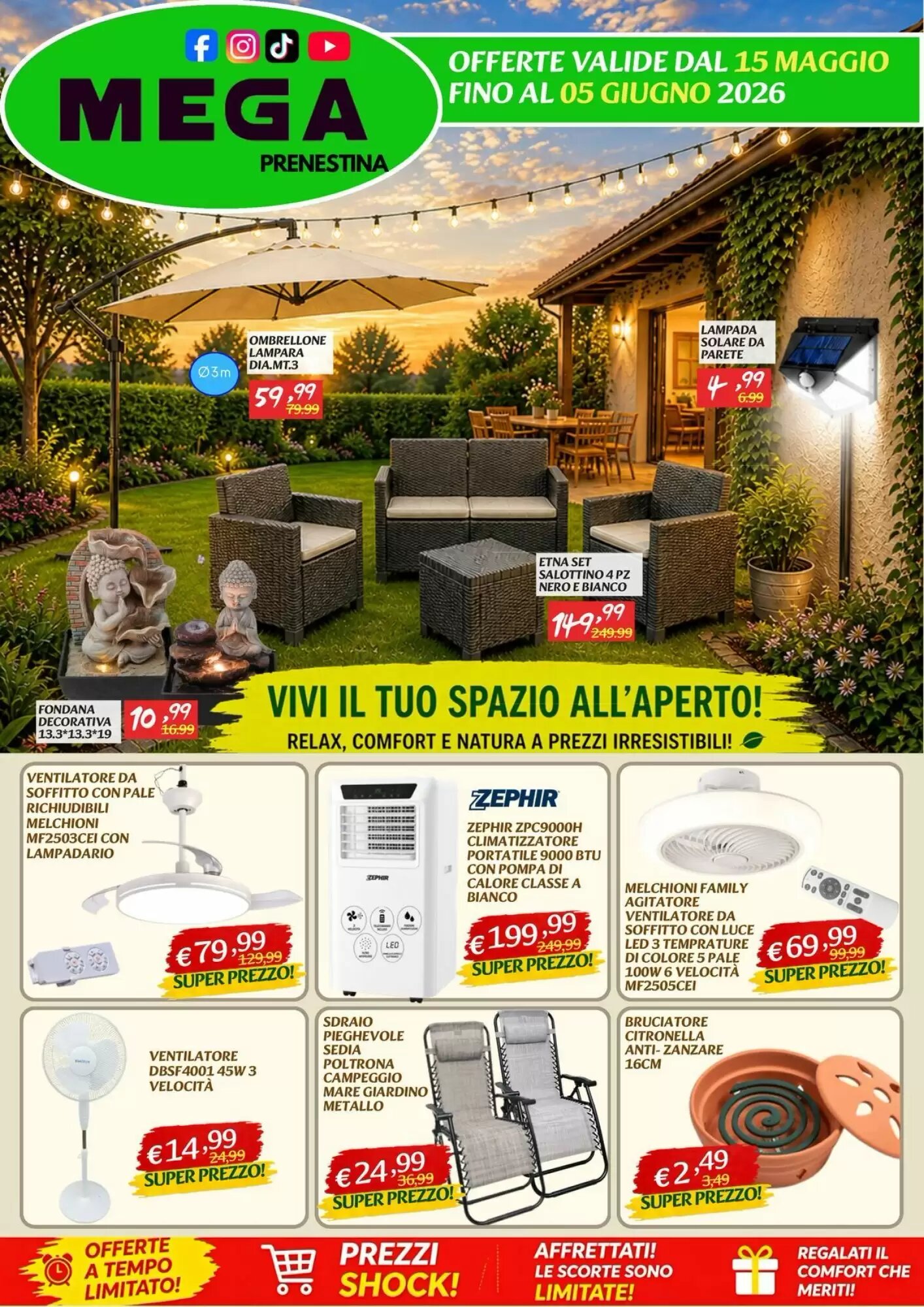 Volantino promozionale MEGA  valide dal 15/05/2026 - Pagina 1.