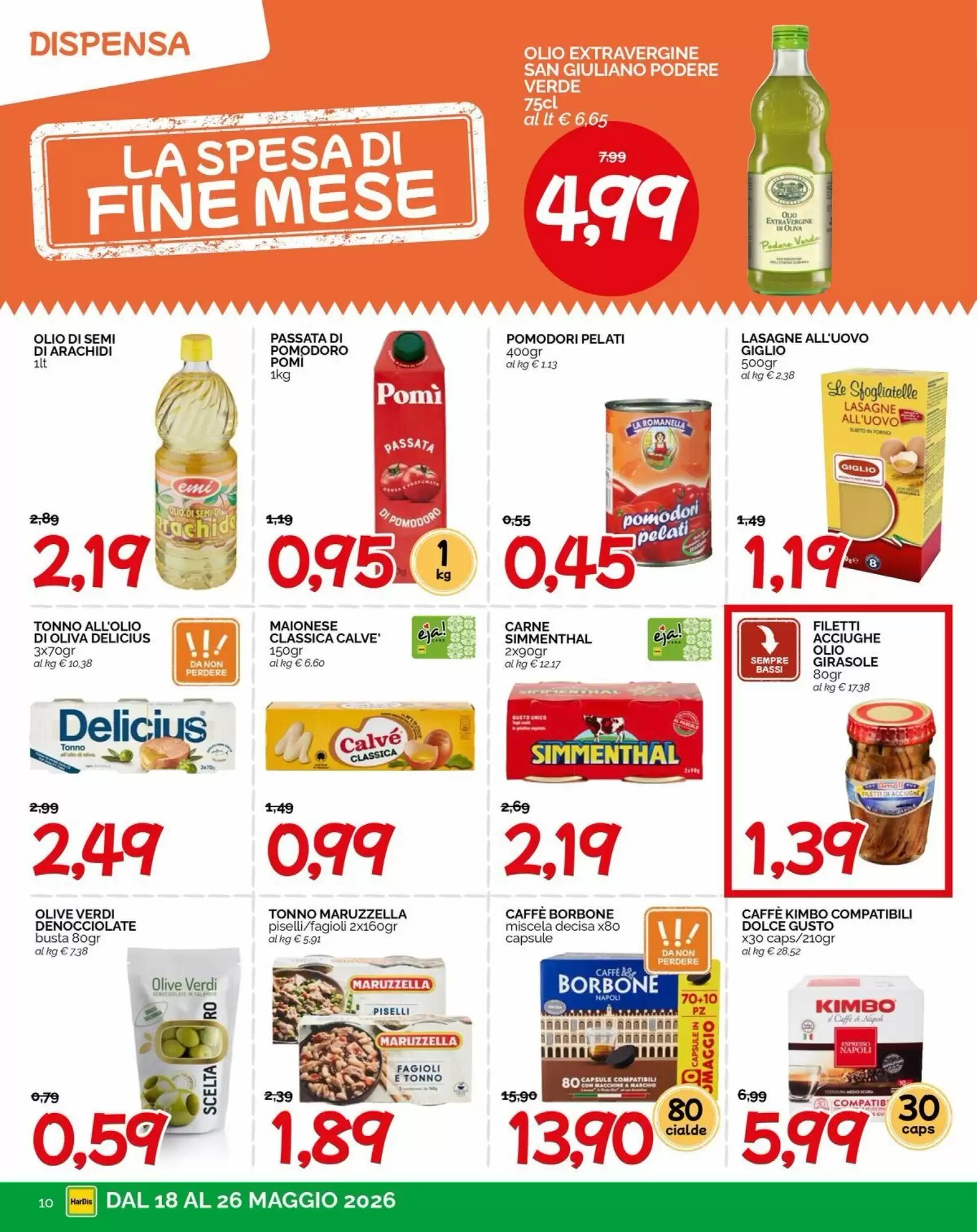 Volantino promozionale Hardis  valide dal 18/05/2026 - Pagina 10.