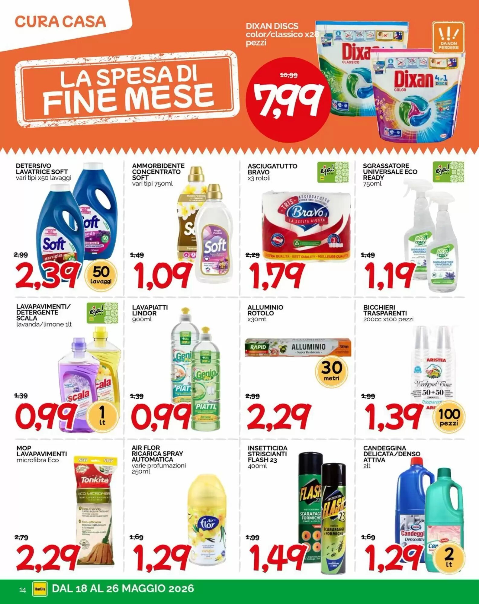 Volantino promozionale Hardis  valide dal 18/05/2026 - Pagina 14.
