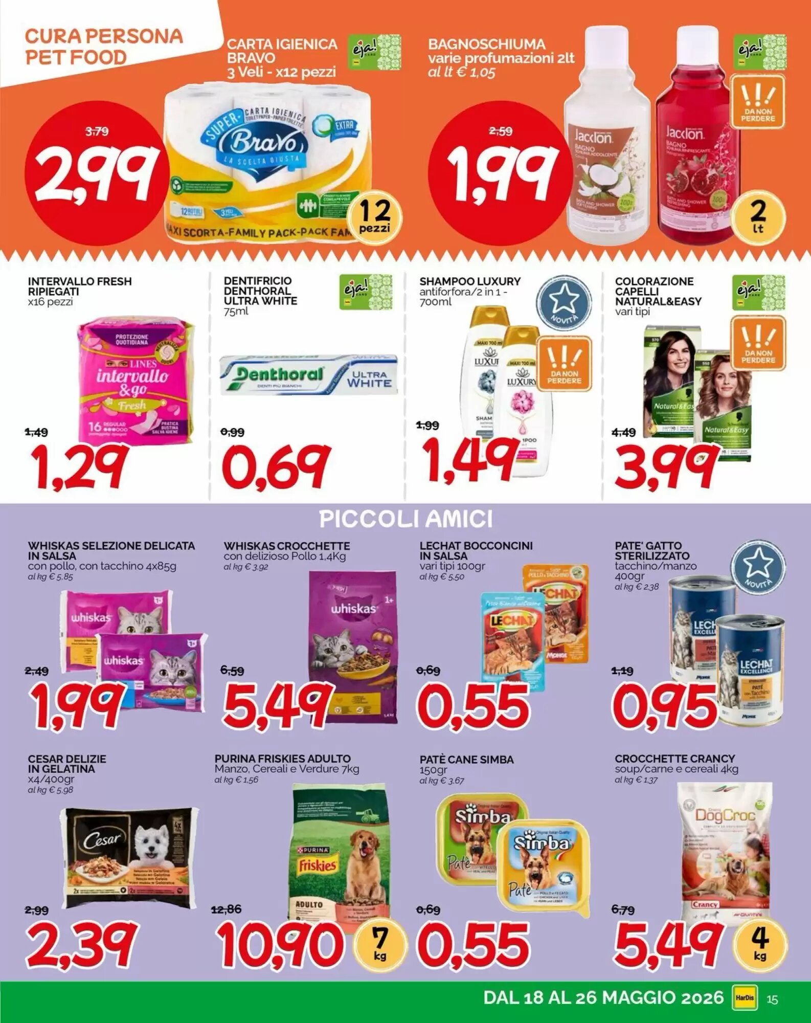 Volantino promozionale Hardis  valide dal 18/05/2026 - Pagina 15.