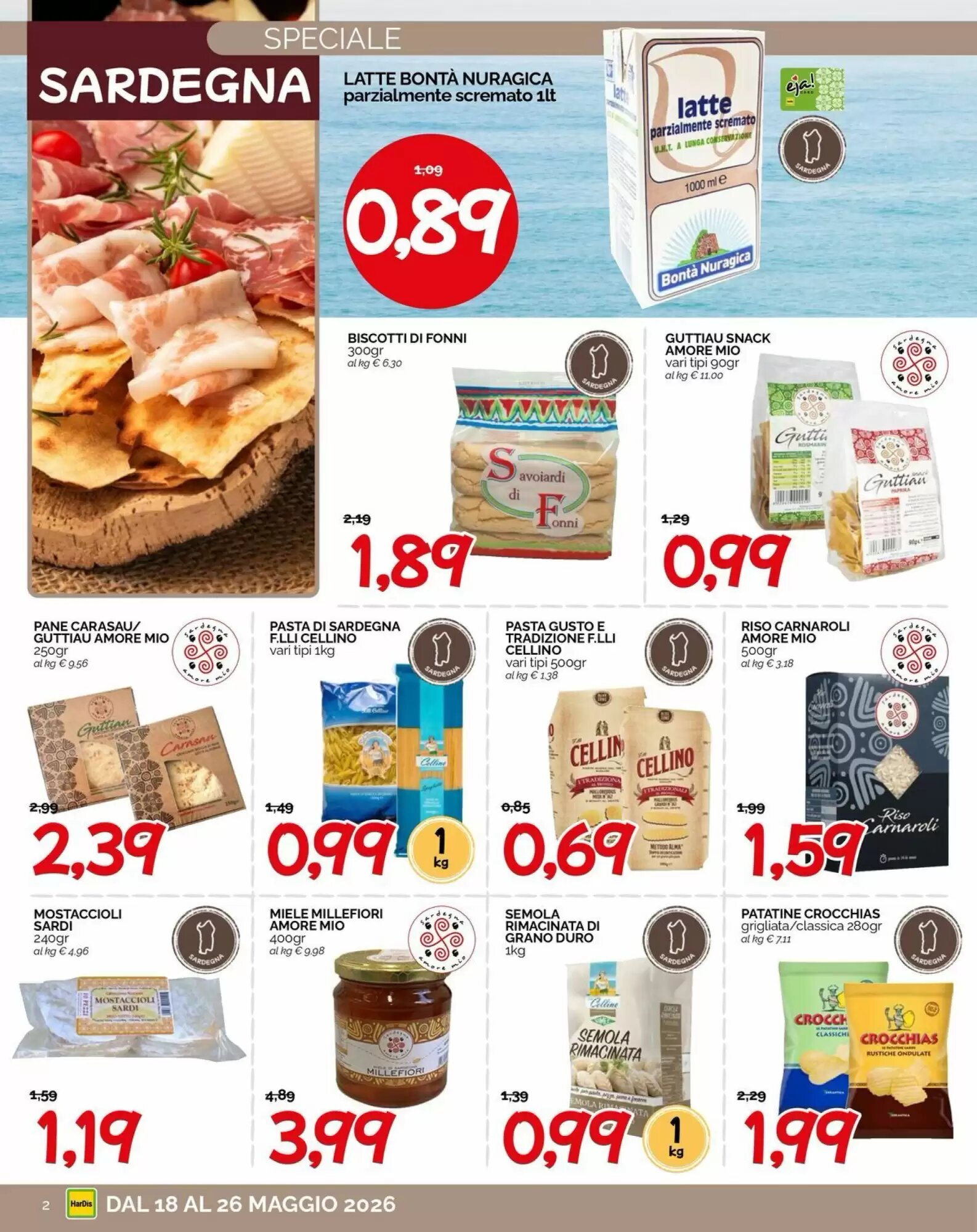 Volantino promozionale Hardis  valide dal 18/05/2026 - Pagina 2.