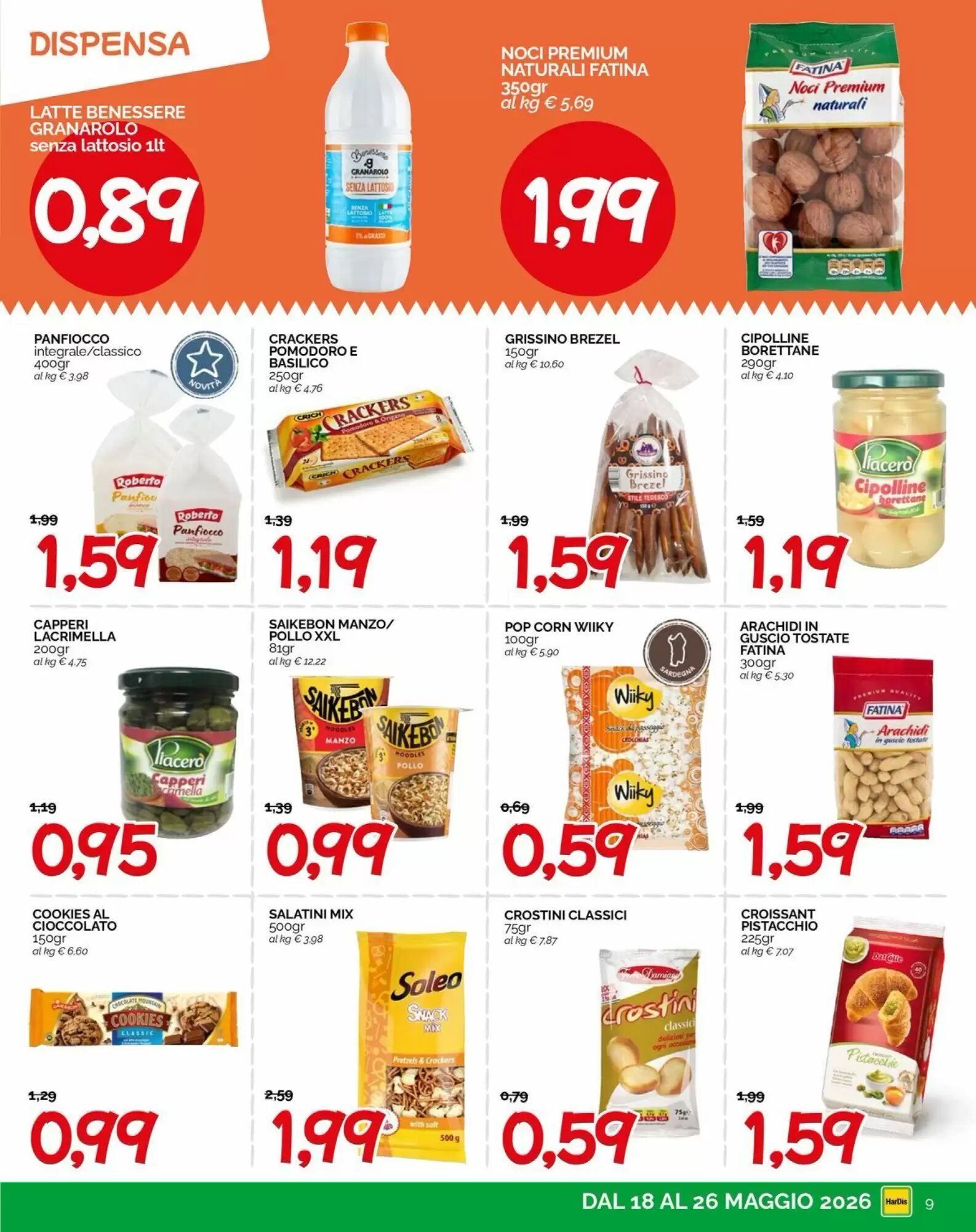 Volantino promozionale Hardis  valide dal 18/05/2026 - Pagina 9.