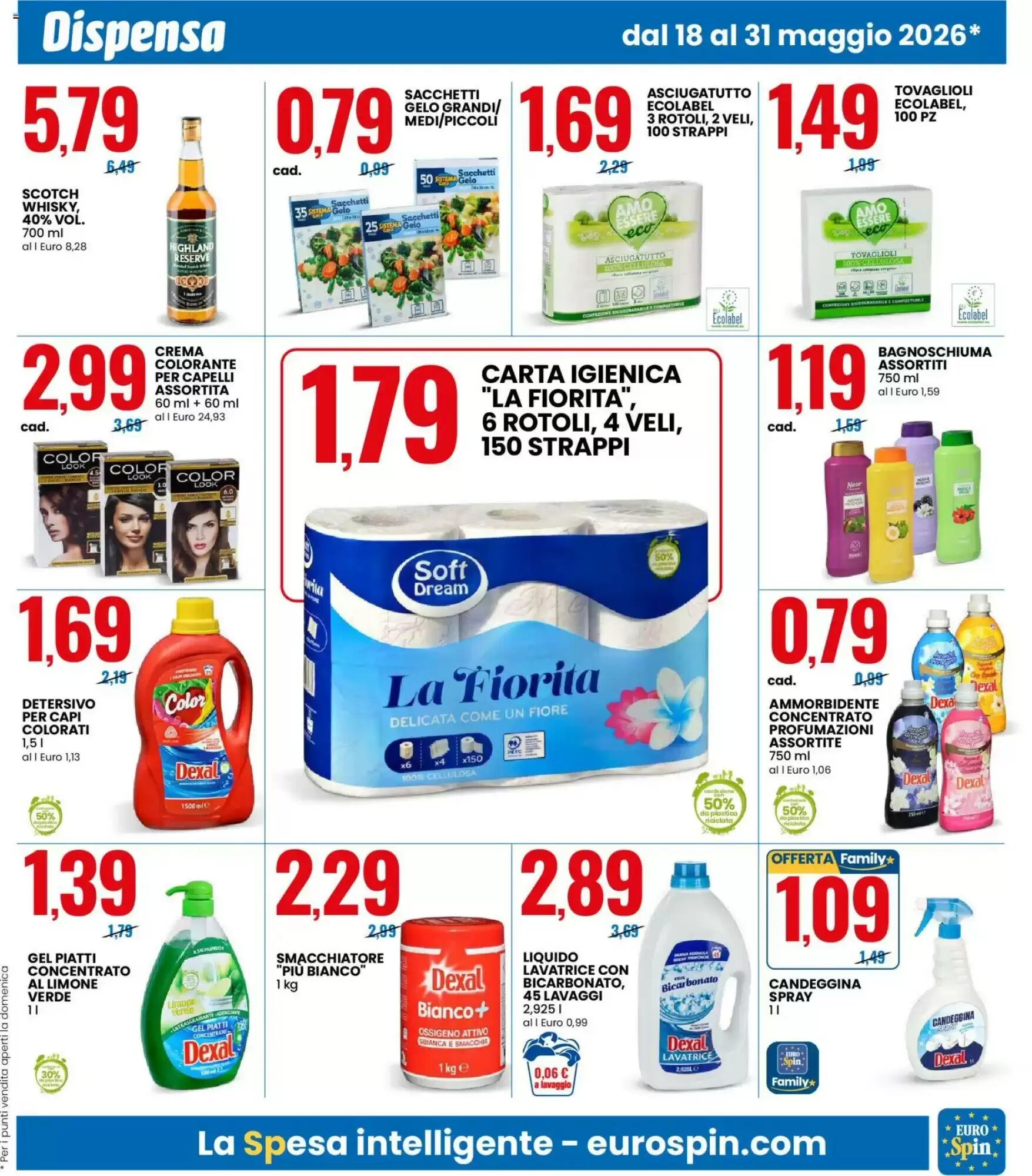 Volantino promozionale Eurospin  valide dal 18/05/2026 - Pagina 9.