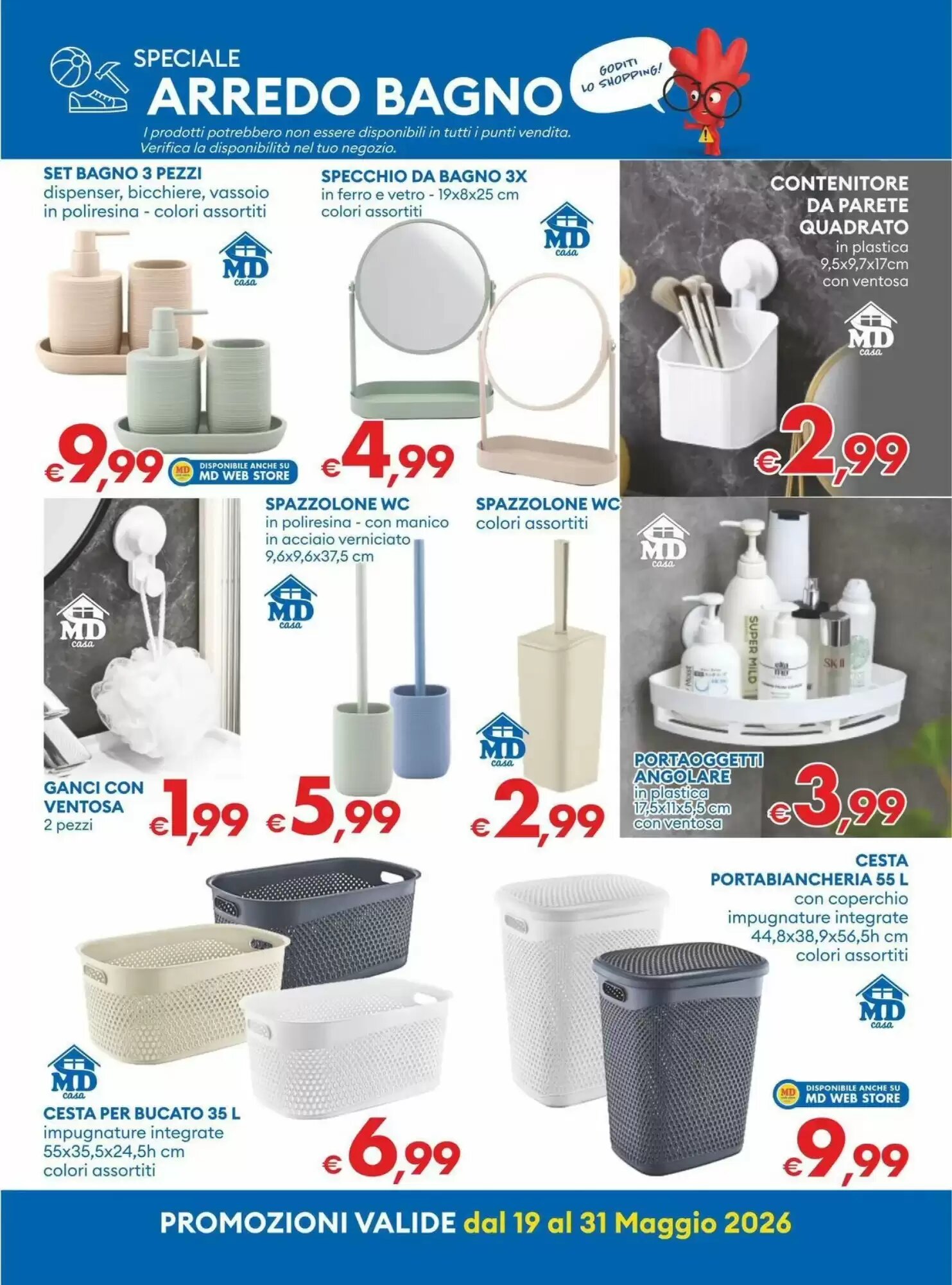 Volantino promozionale MD Discount  valide dal 18/05/2026 - Pagina 26.