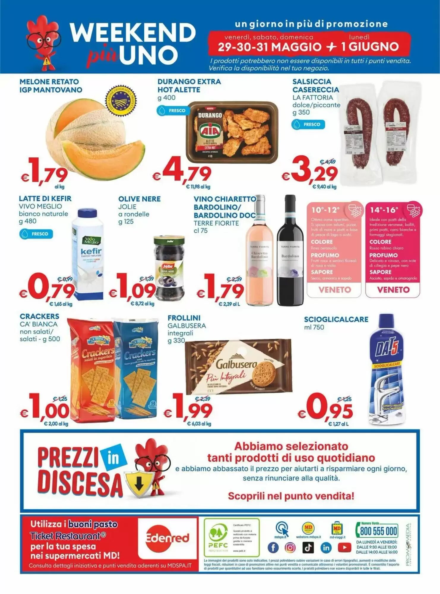Volantino promozionale MD Discount  valide dal 18/05/2026 - Pagina 32.