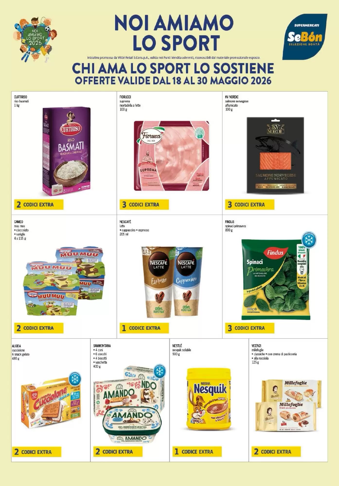 Volantino promozionale SeBón Supermercati  valide dal 18/05/2026 - Pagina 14.