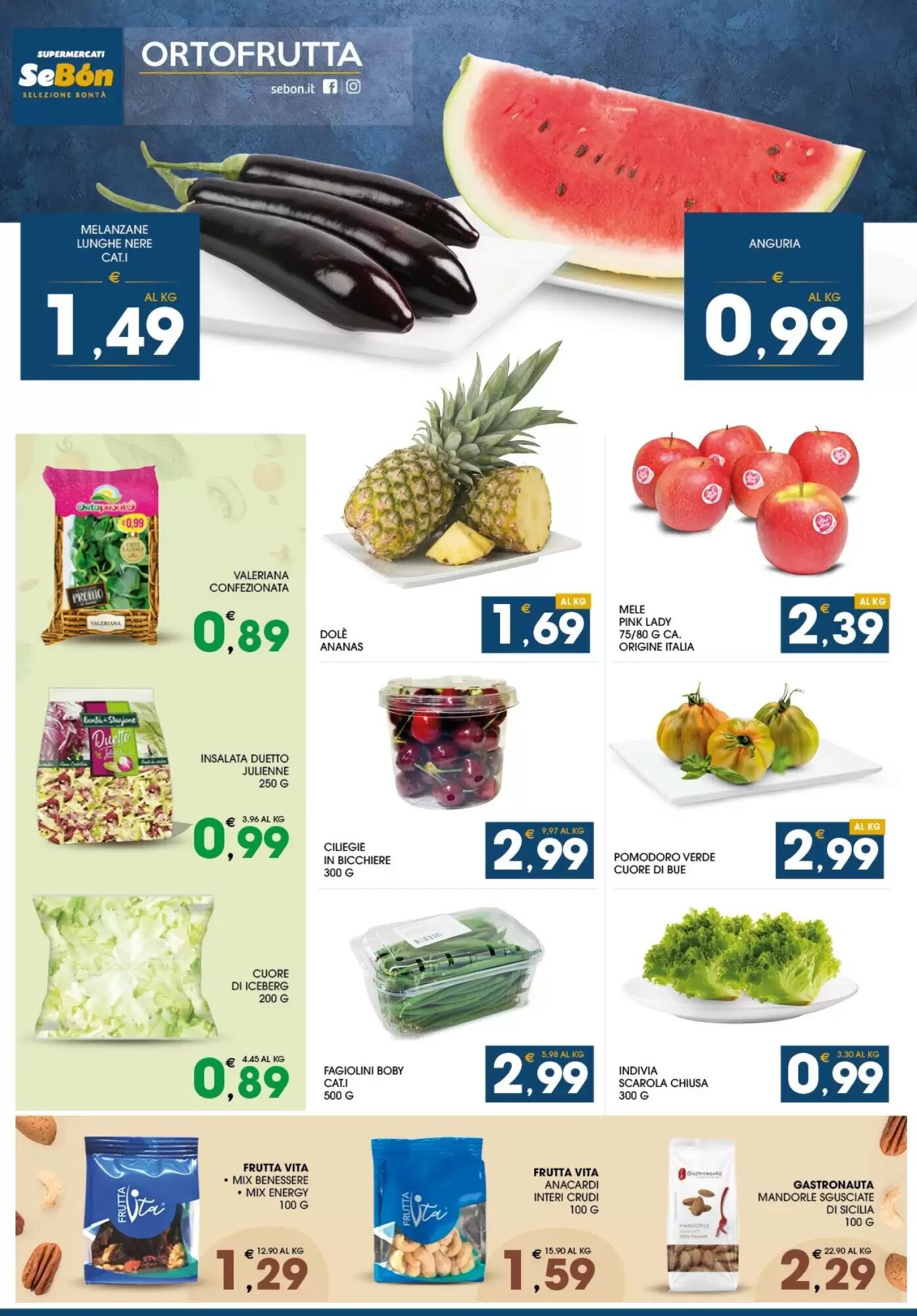 Volantino promozionale SeBón Supermercati  valide dal 18/05/2026 - Pagina 4.