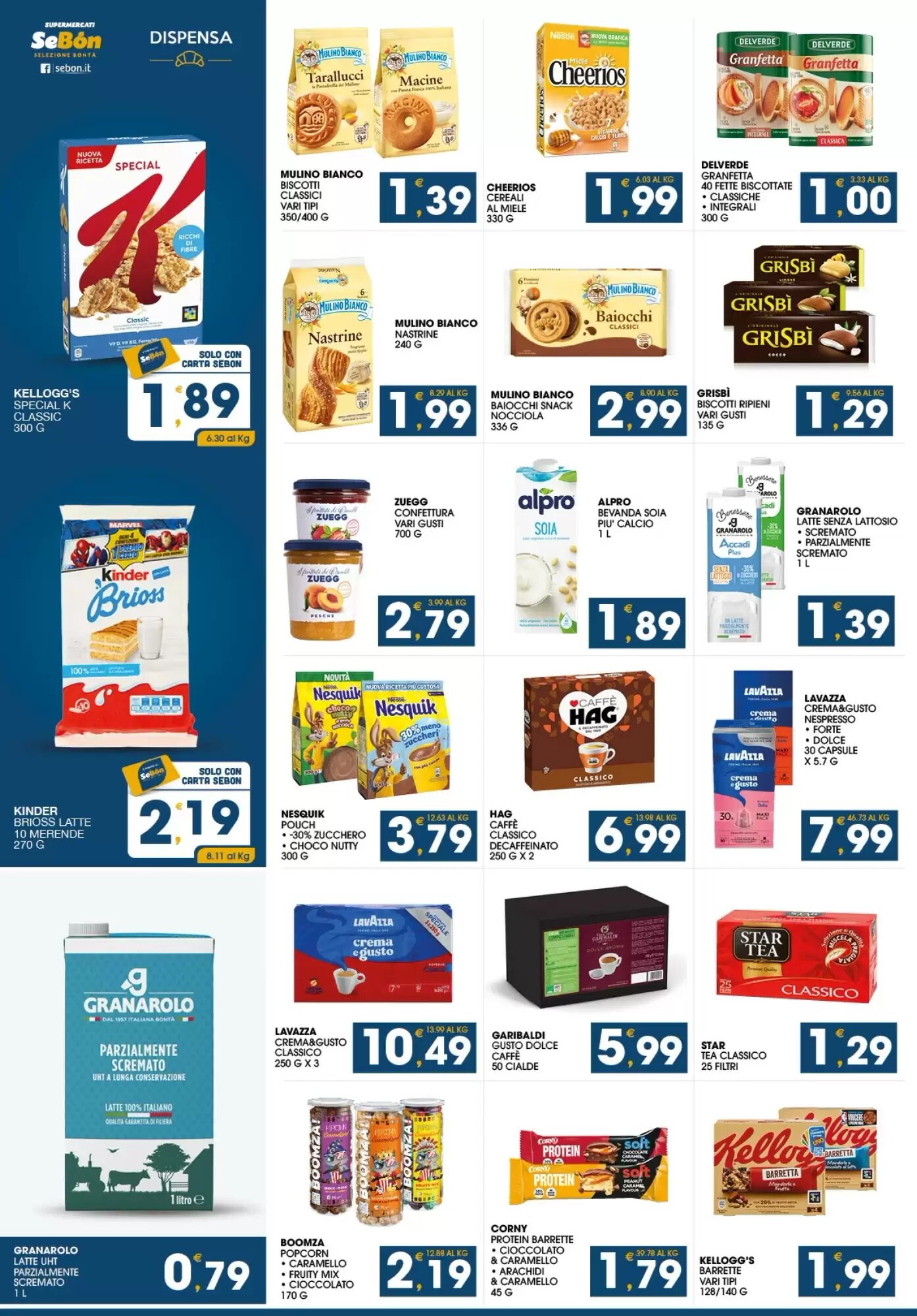 Volantino promozionale SeBón Supermercati  valide dal 18/05/2026 - Pagina 6.