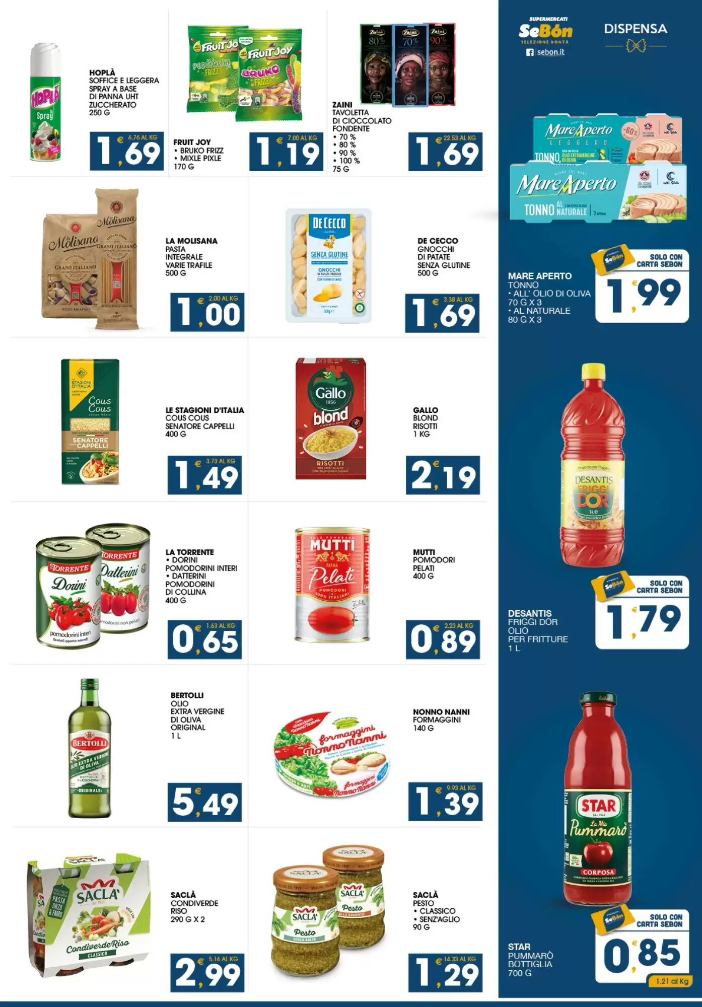 Volantino promozionale SeBón Supermercati  valide dal 18/05/2026 - Pagina 7.