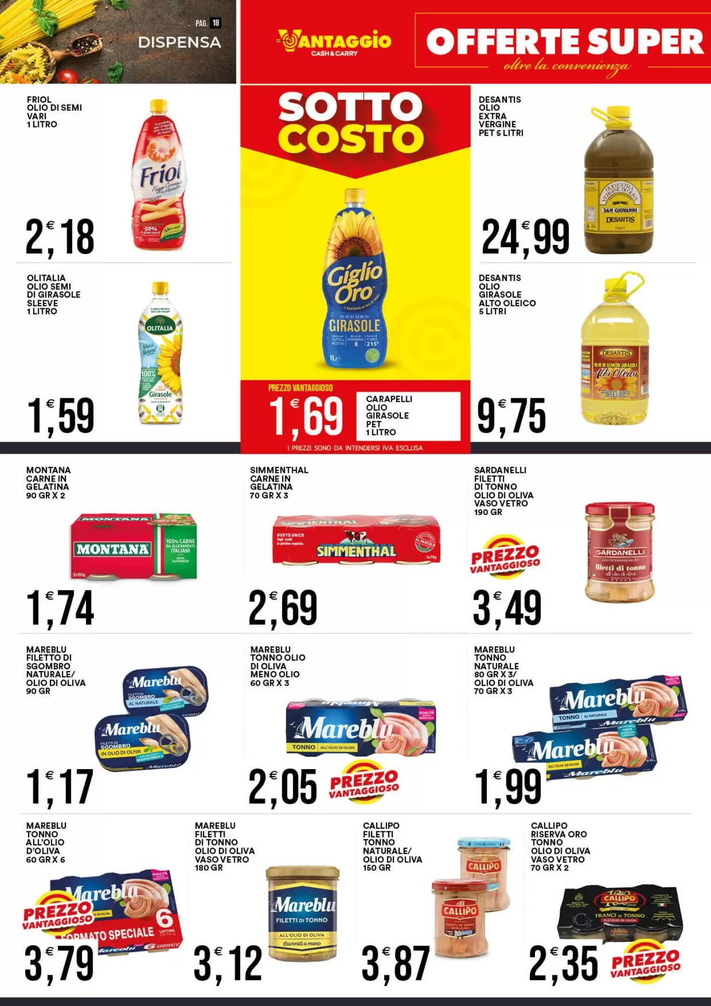 Volantino promozionale Vantaggio Cash&Carry  valide dal 18/05/2026 - Pagina 19.
