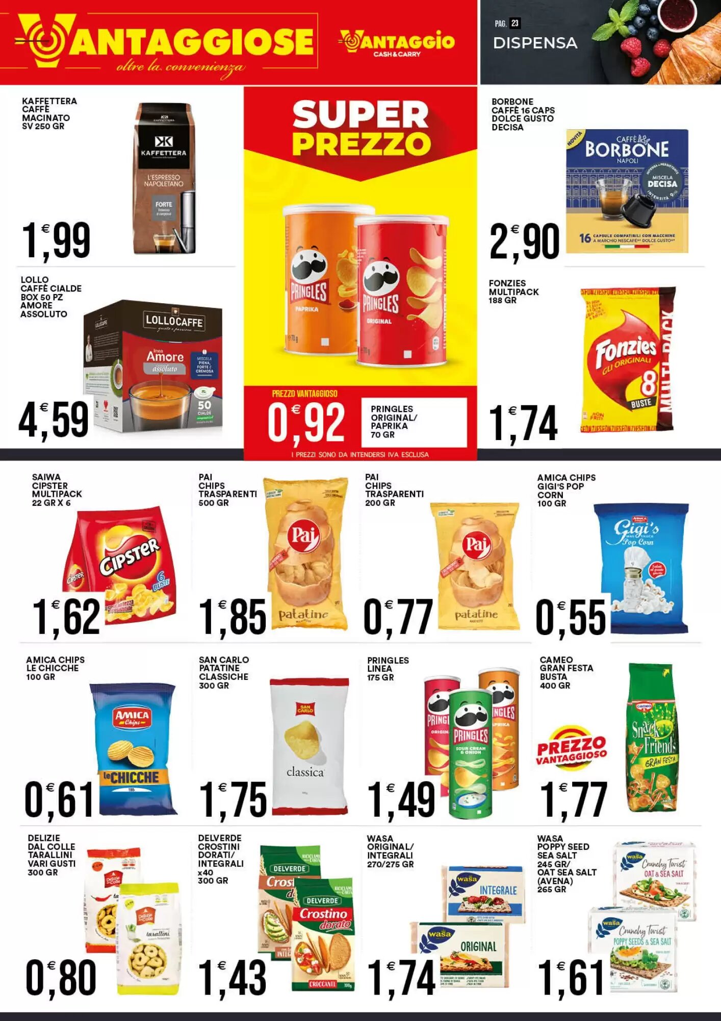 Volantino promozionale Vantaggio Cash&Carry  valide dal 18/05/2026 - Pagina 24.