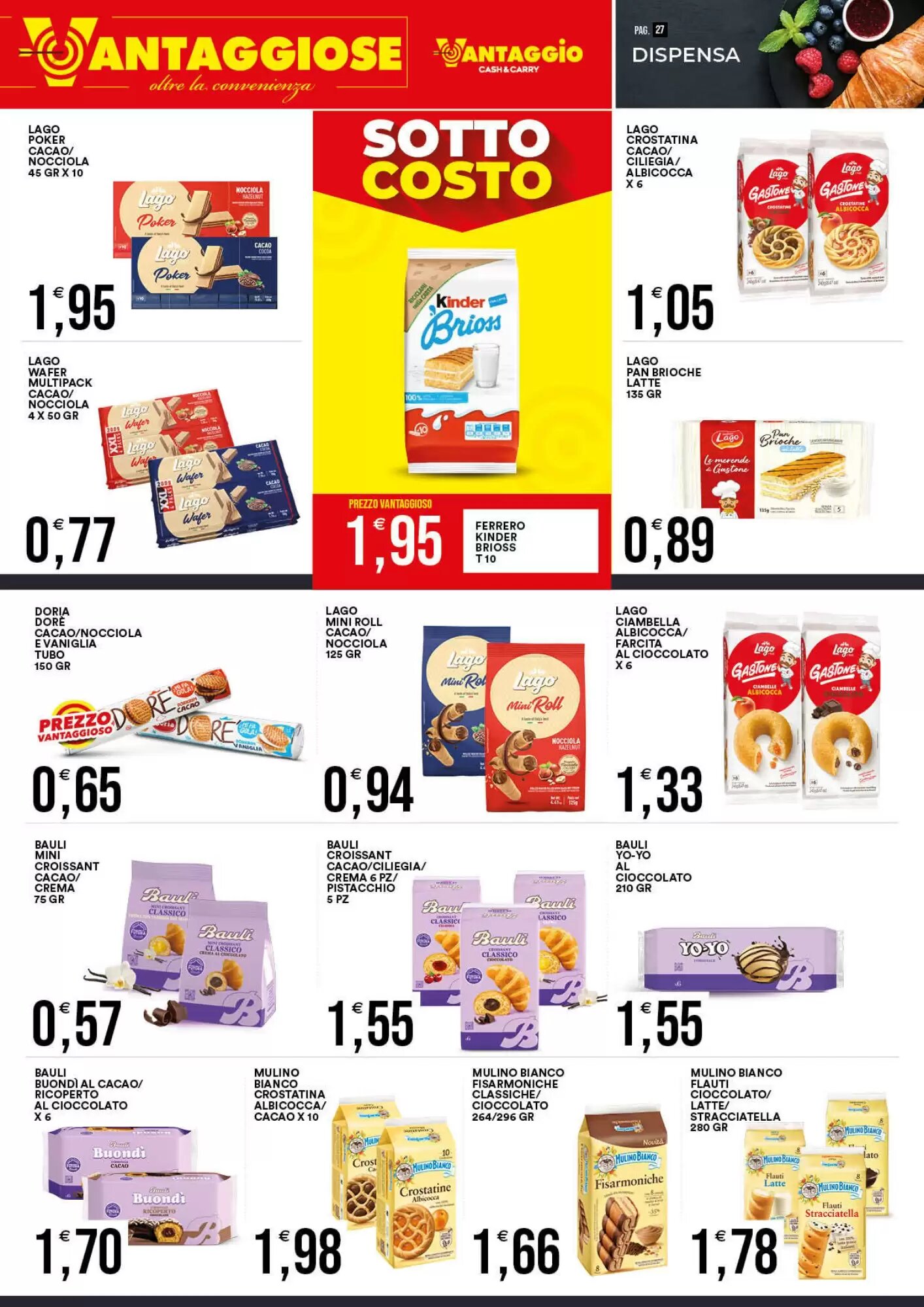 Volantino promozionale Vantaggio Cash&Carry  valide dal 18/05/2026 - Pagina 28.