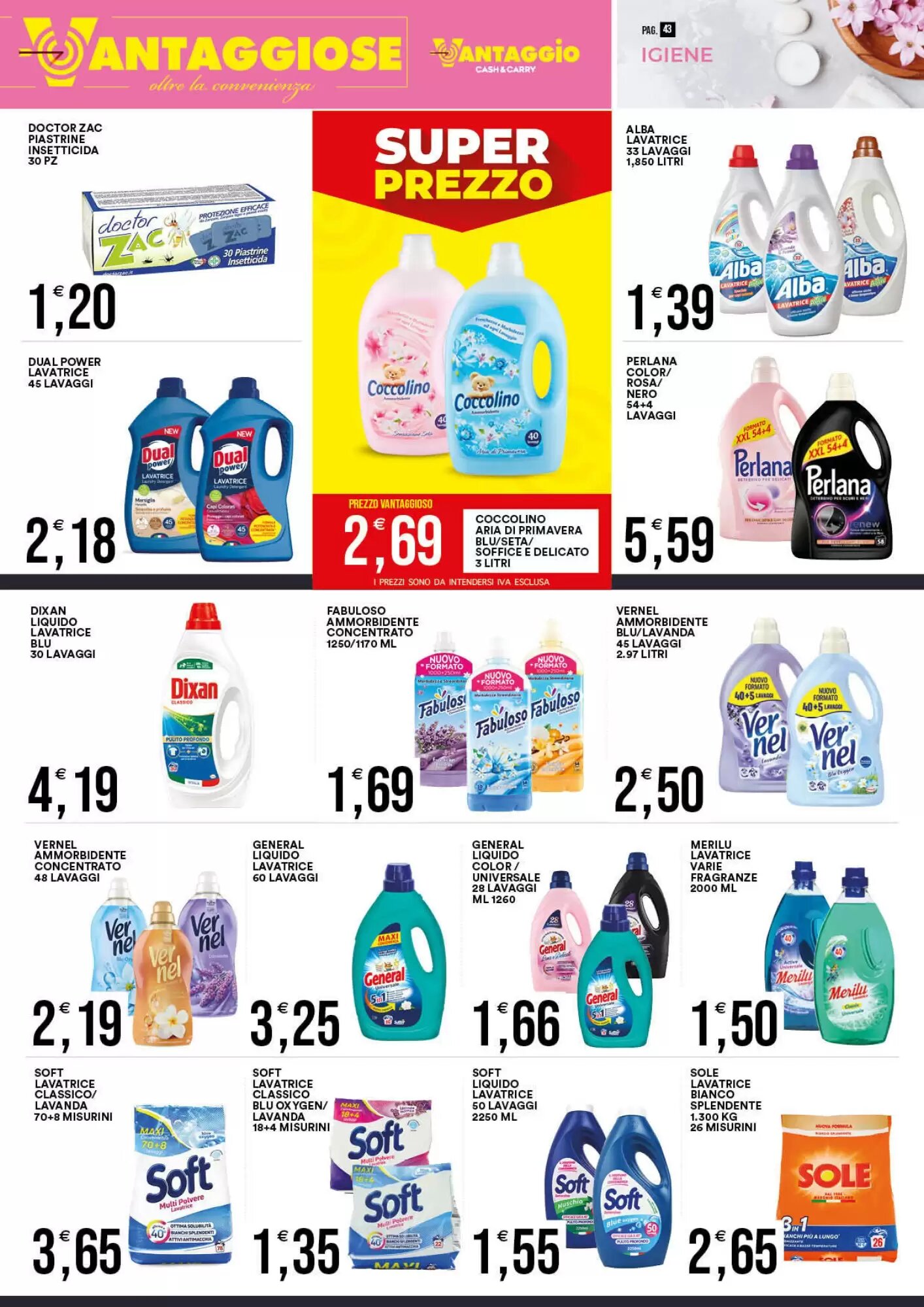 Volantino promozionale Vantaggio Cash&Carry  valide dal 18/05/2026 - Pagina 46.