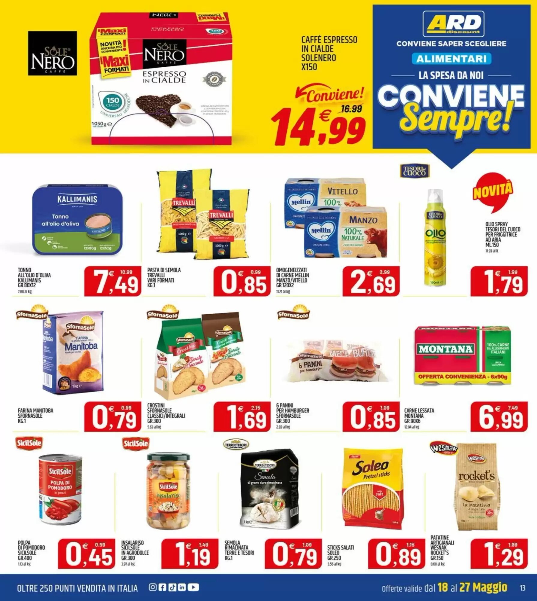 Volantino promozionale Ard Discount  valide dal 18/05/2026 - Pagina 13.