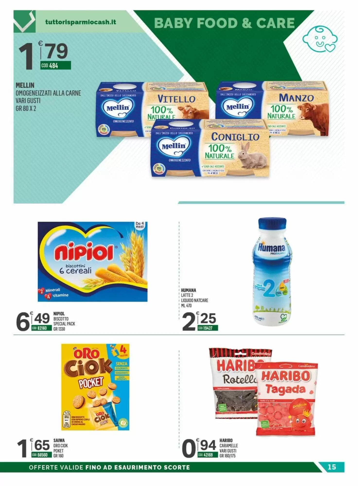 Volantino promozionale Tutto Risparmio Cash&Carry  valide dal 18/05/2026 - Pagina 15.