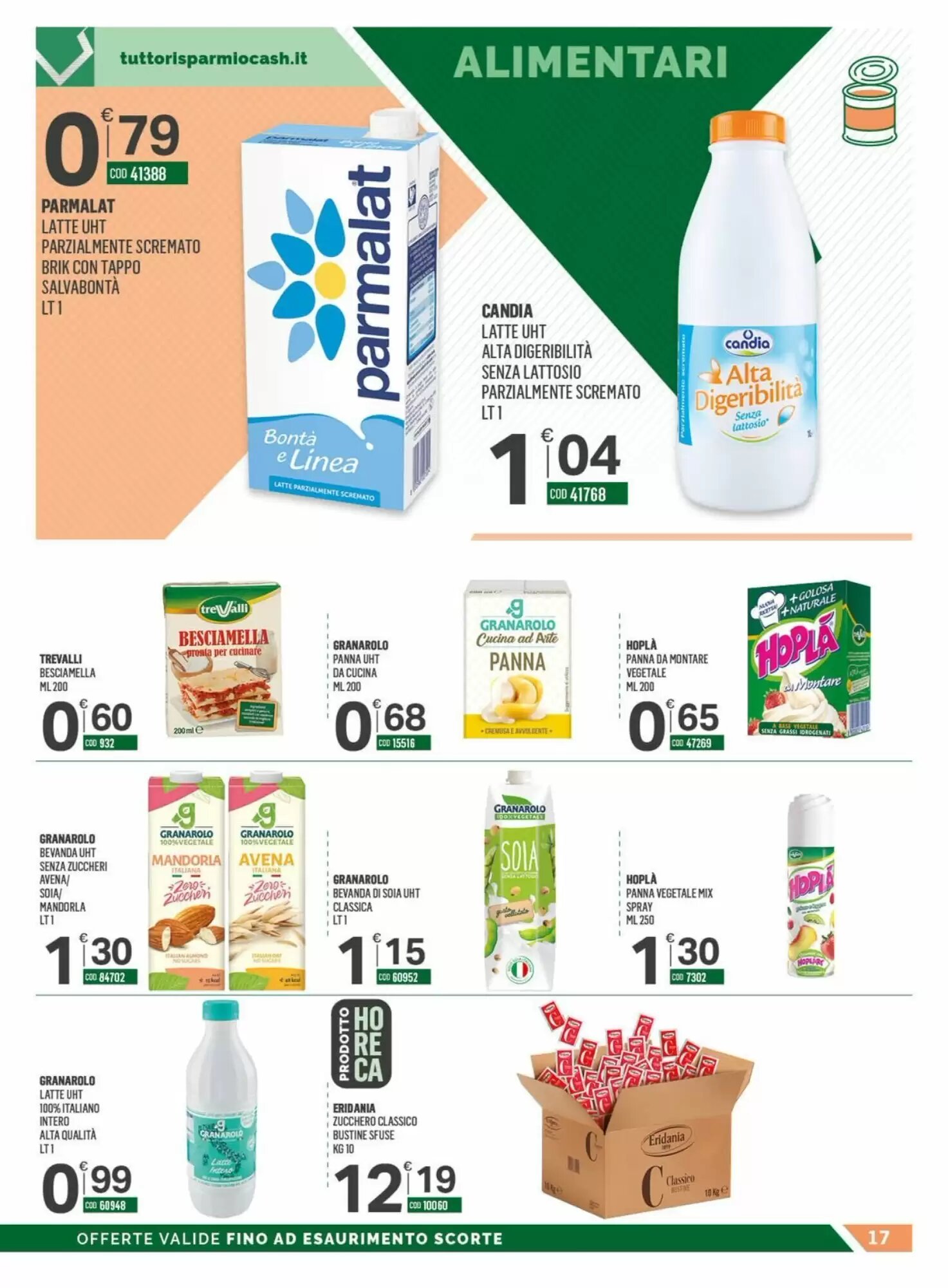 Volantino promozionale Tutto Risparmio Cash&Carry  valide dal 18/05/2026 - Pagina 17.
