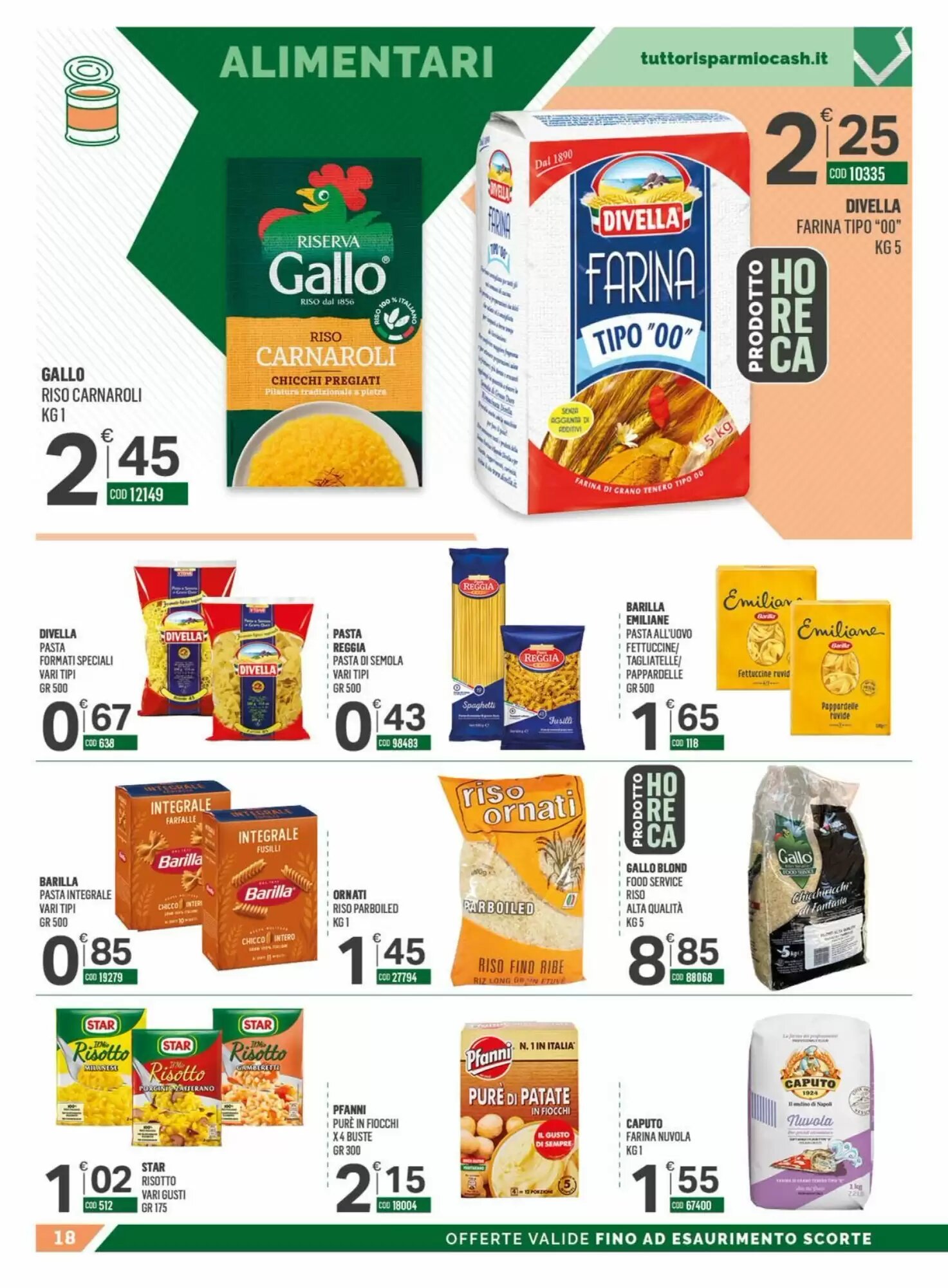 Volantino promozionale Tutto Risparmio Cash&Carry  valide dal 18/05/2026 - Pagina 18.
