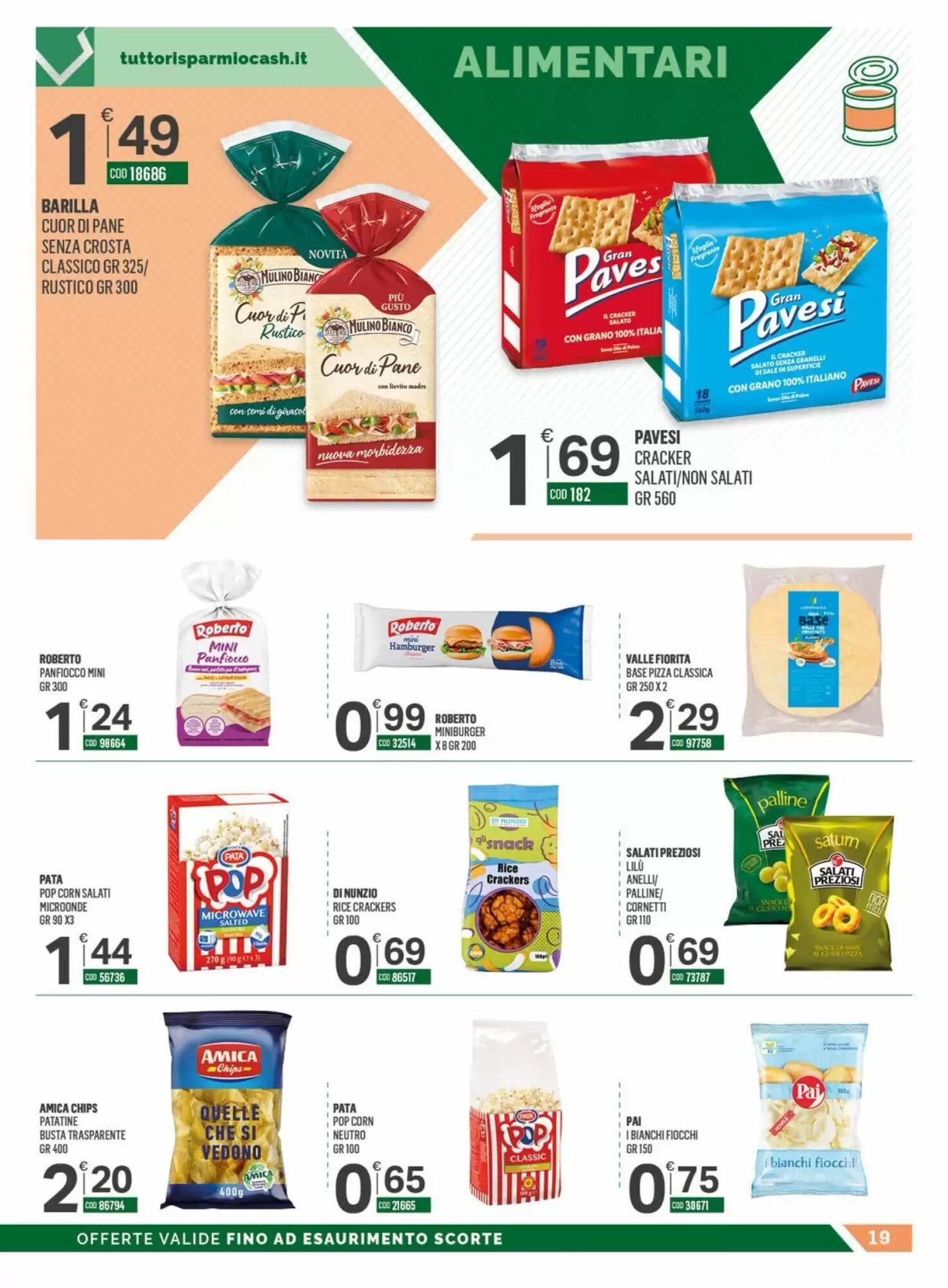 Volantino promozionale Tutto Risparmio Cash&Carry  valide dal 18/05/2026 - Pagina 19.