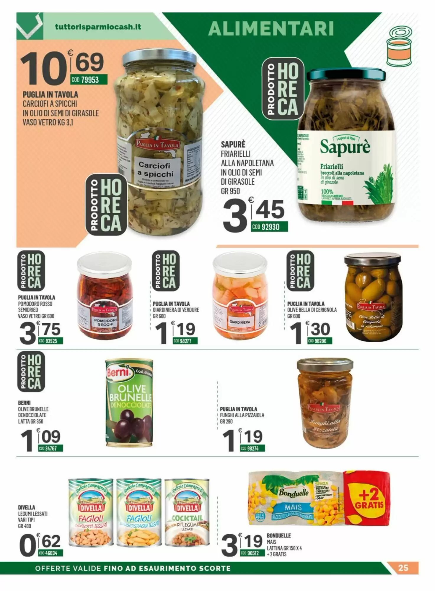 Volantino promozionale Tutto Risparmio Cash&Carry  valide dal 18/05/2026 - Pagina 25.