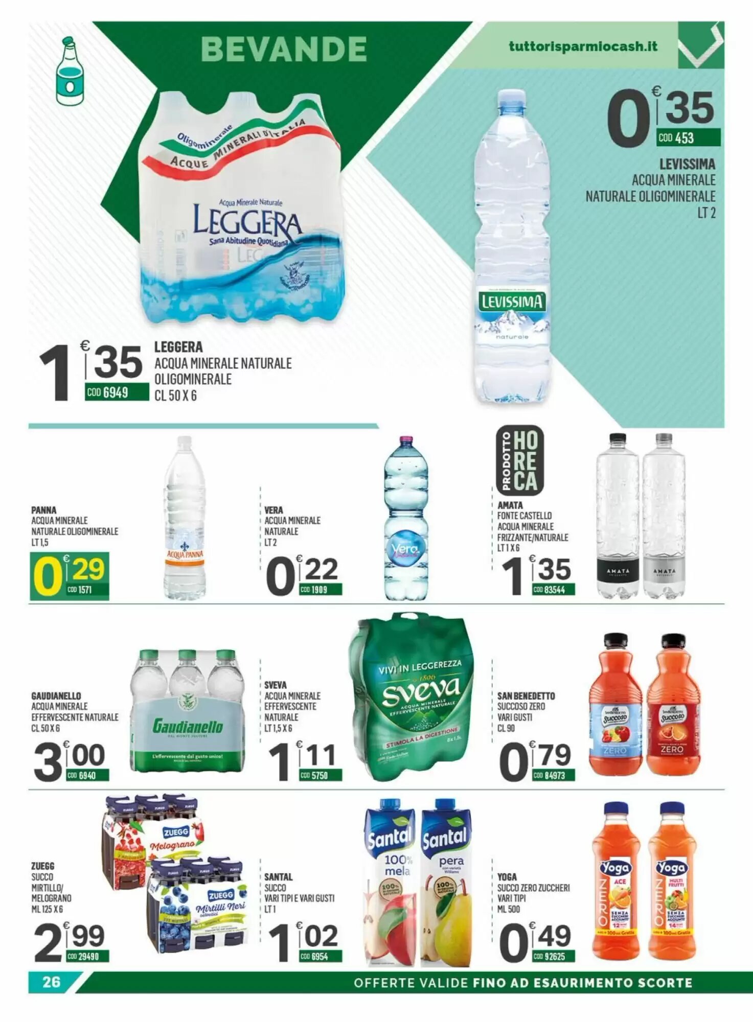 Volantino promozionale Tutto Risparmio Cash&Carry  valide dal 18/05/2026 - Pagina 26.
