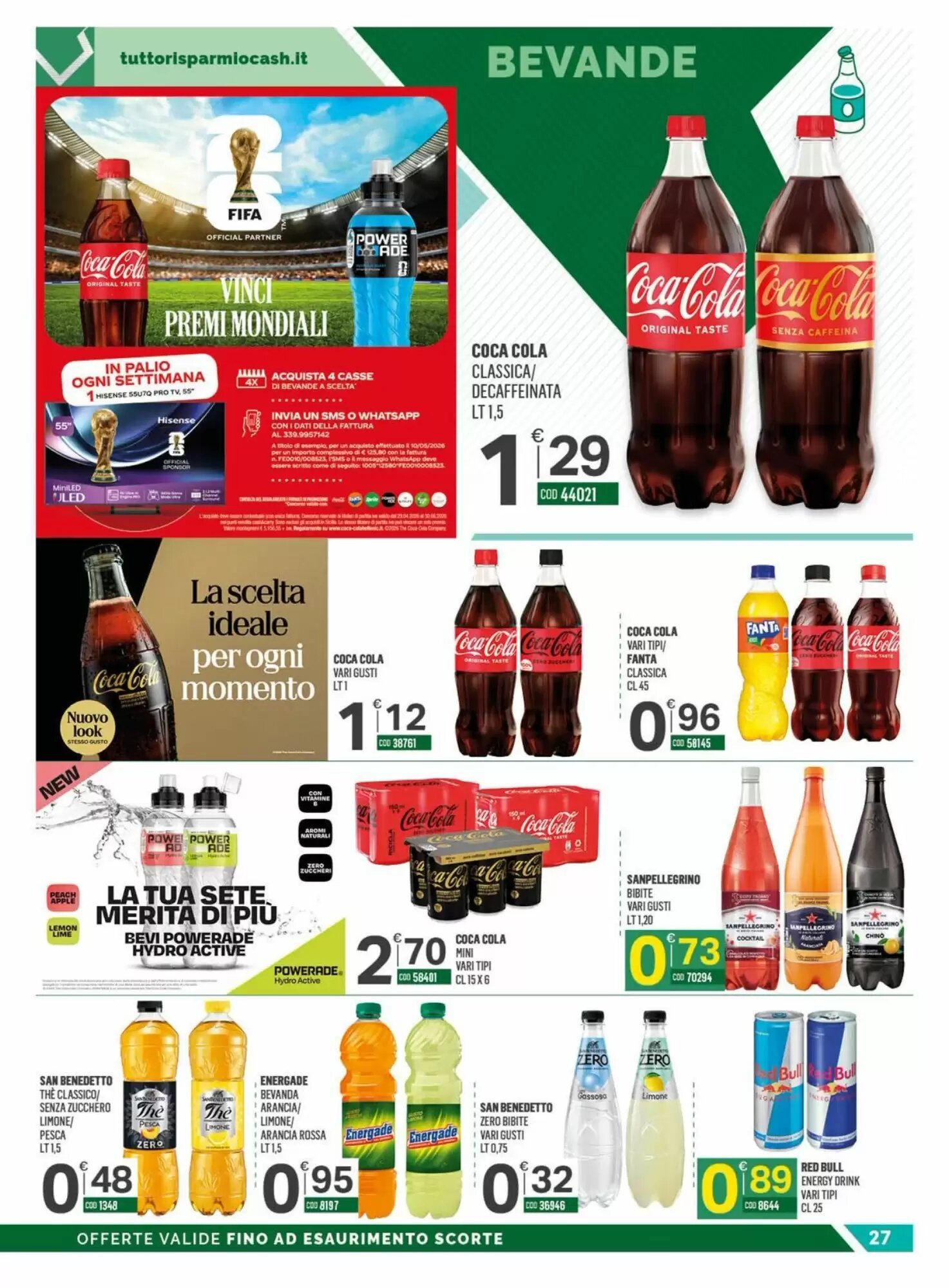 Volantino promozionale Tutto Risparmio Cash&Carry  valide dal 18/05/2026 - Pagina 27.