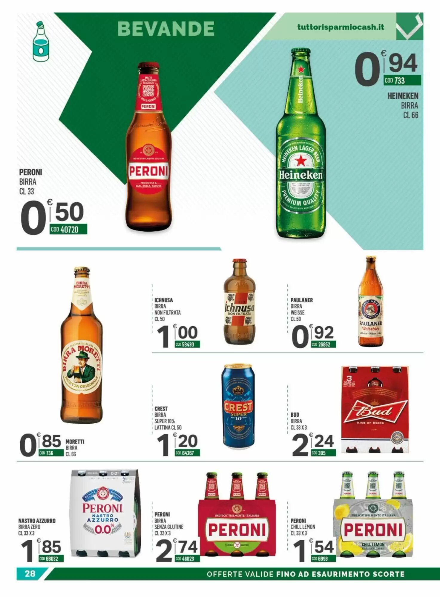 Volantino promozionale Tutto Risparmio Cash&Carry  valide dal 18/05/2026 - Pagina 28.
