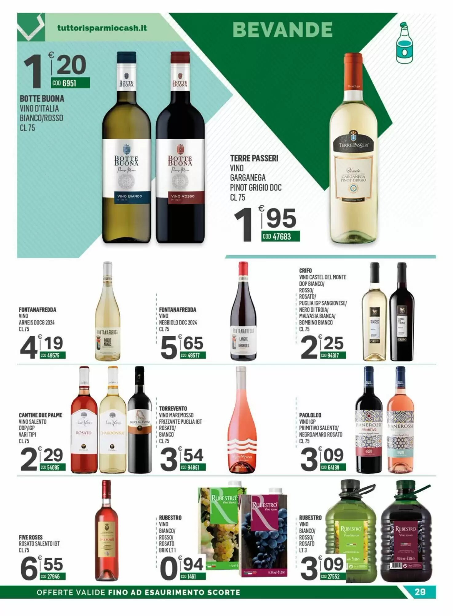 Volantino promozionale Tutto Risparmio Cash&Carry  valide dal 18/05/2026 - Pagina 29.