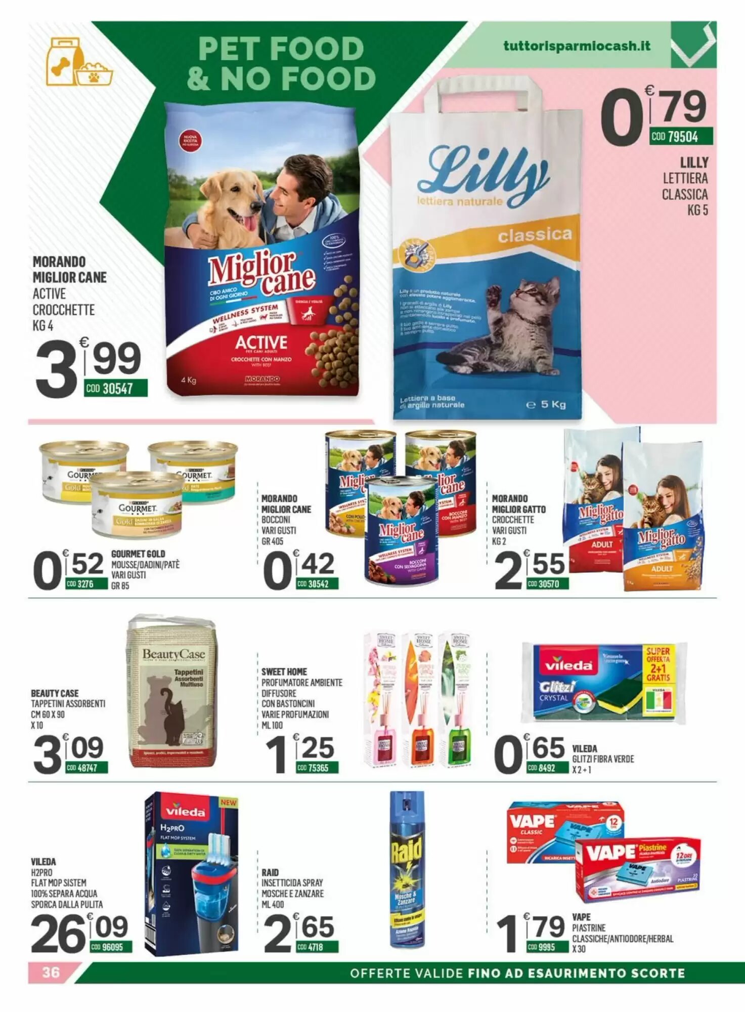 Volantino promozionale Tutto Risparmio Cash&Carry  valide dal 18/05/2026 - Pagina 36.