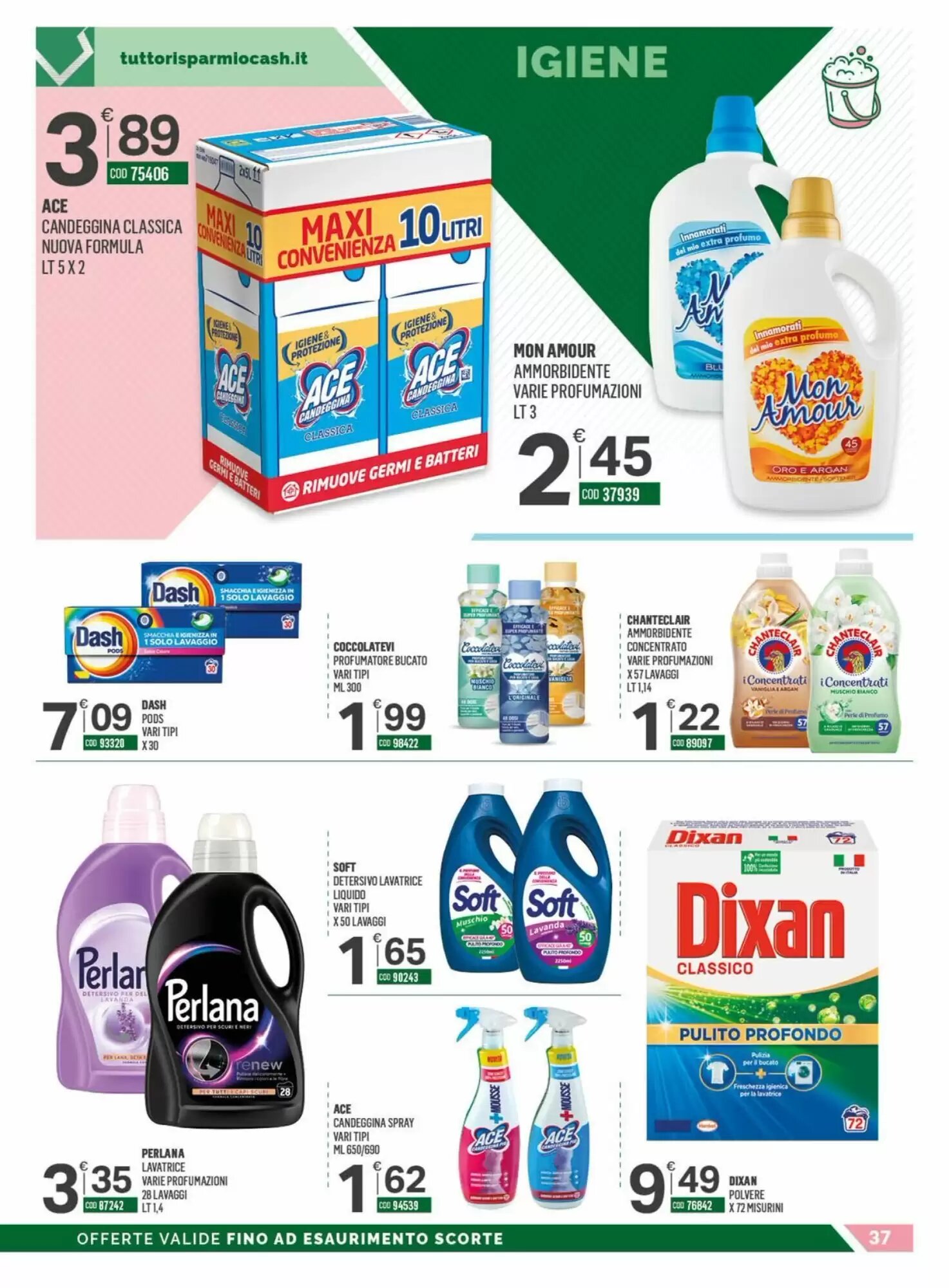 Volantino promozionale Tutto Risparmio Cash&Carry  valide dal 18/05/2026 - Pagina 37.