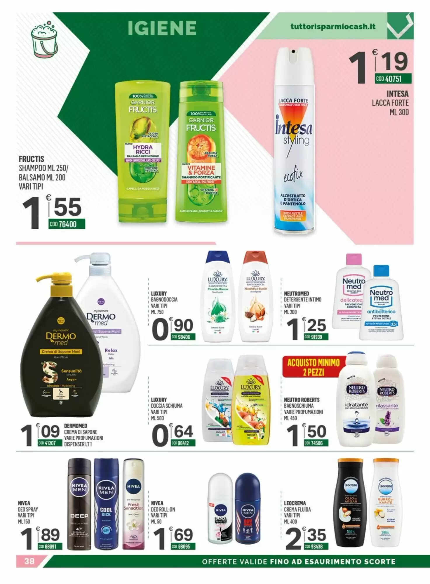 Volantino promozionale Tutto Risparmio Cash&Carry  valide dal 18/05/2026 - Pagina 38.