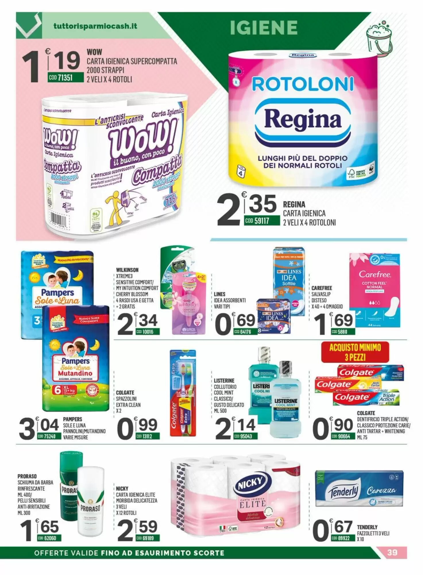 Volantino promozionale Tutto Risparmio Cash&Carry  valide dal 18/05/2026 - Pagina 39.