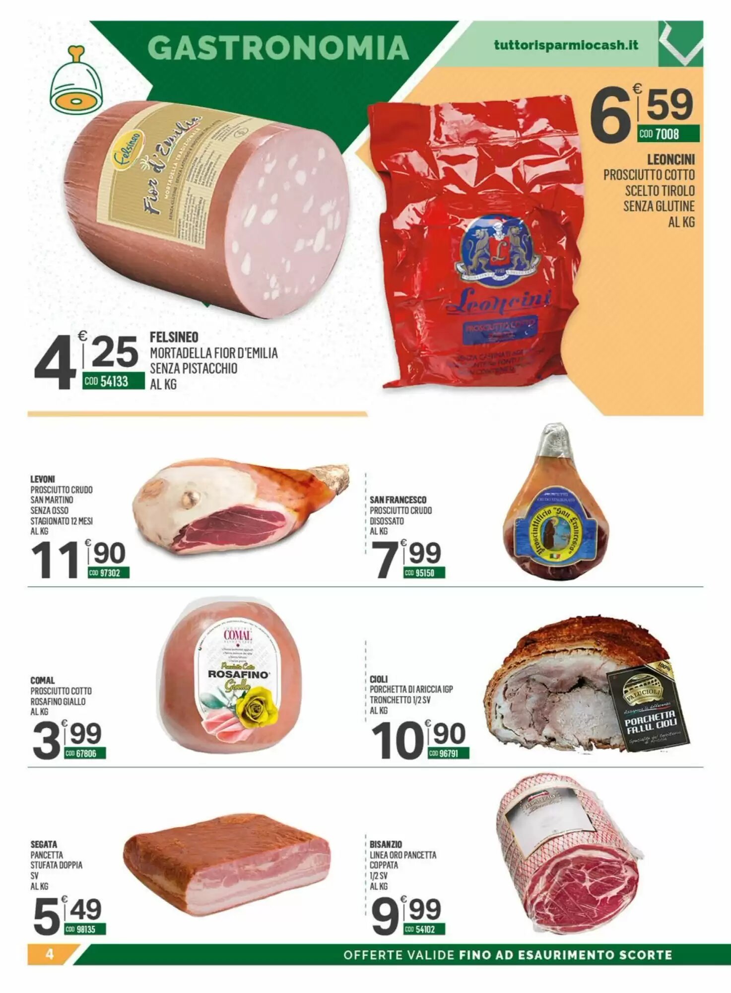 Volantino promozionale Tutto Risparmio Cash&Carry  valide dal 18/05/2026 - Pagina 4.