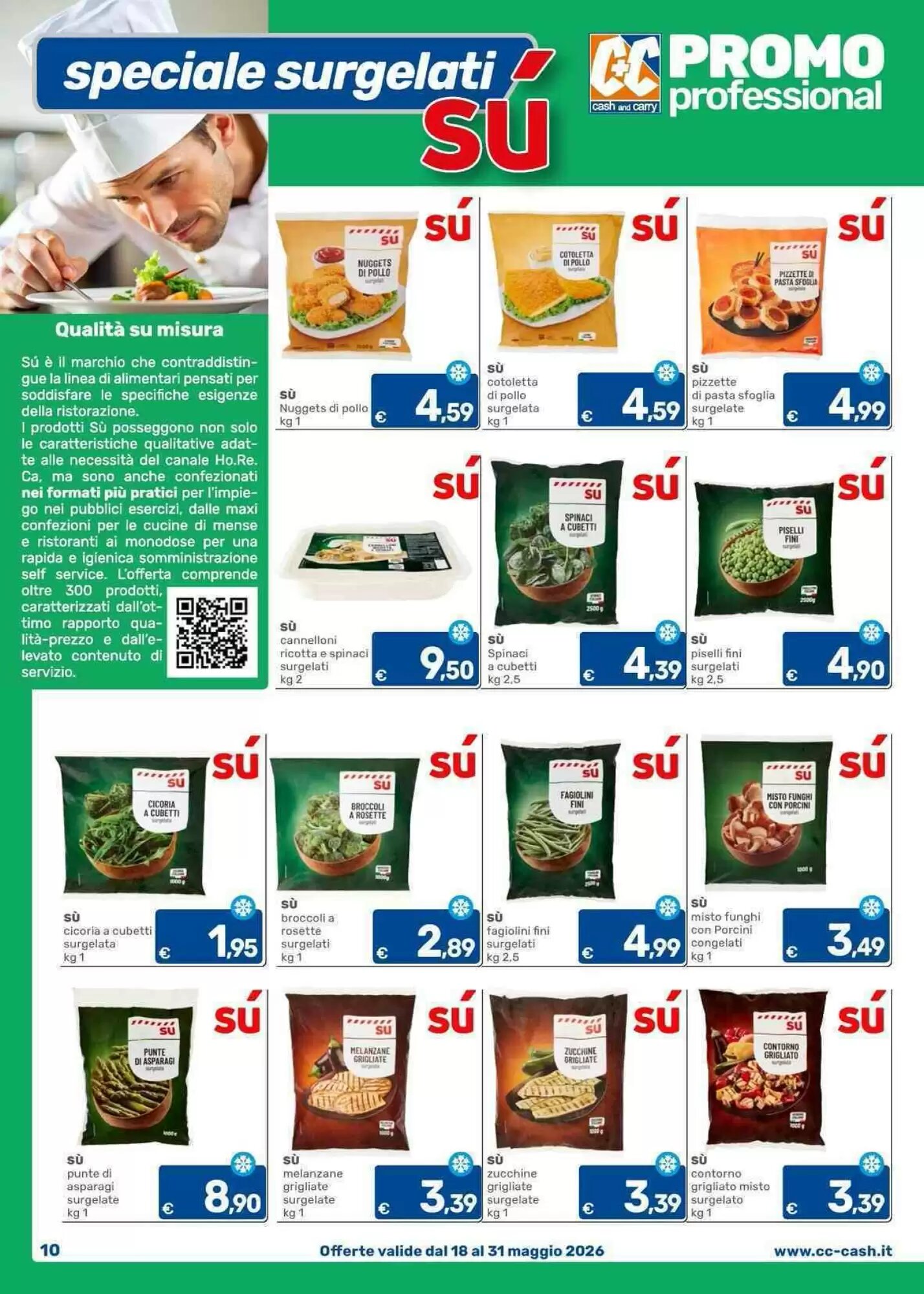 Volantino promozionale C+C Cash and Carry  valide dal 18/05/2026 - Pagina 10.