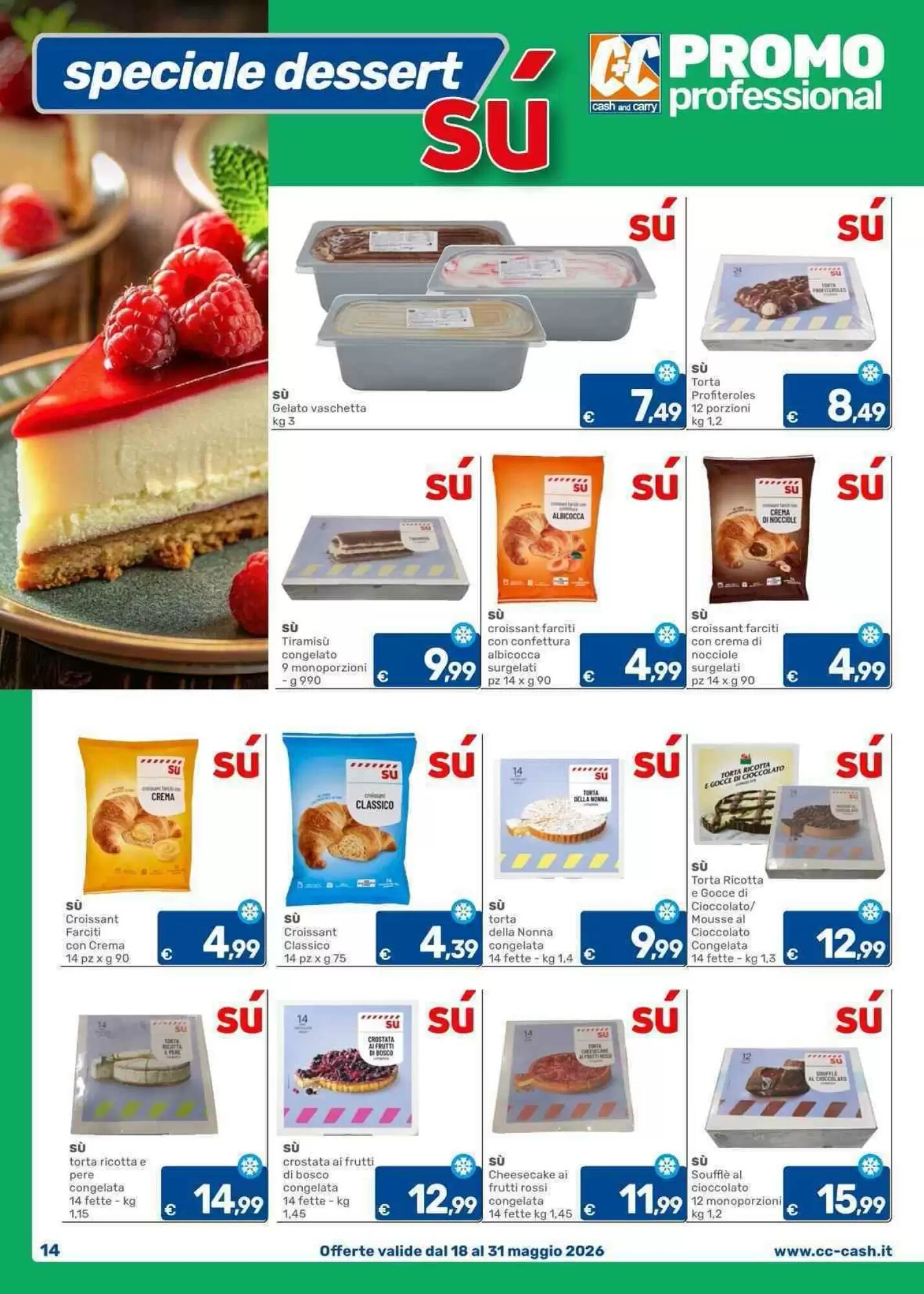 Volantino promozionale C+C Cash and Carry  valide dal 18/05/2026 - Pagina 14.