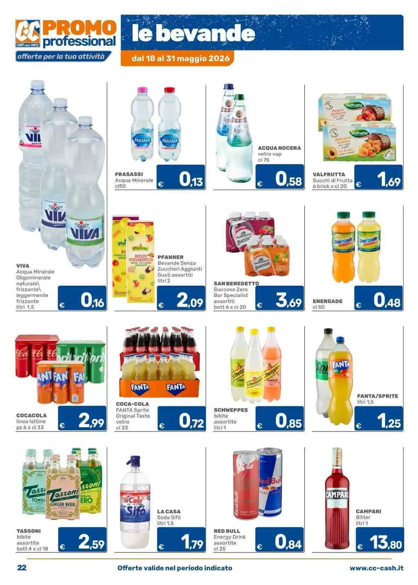 Volantino promozionale C+C Cash and Carry  valide dal 18/05/2026 - Pagina 22.