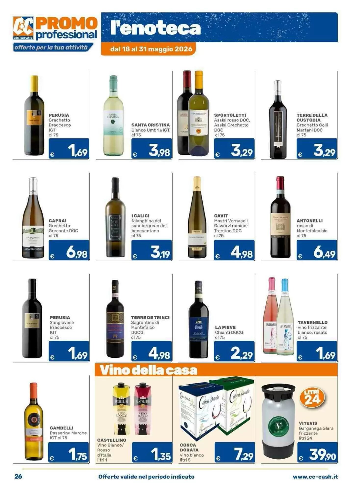 Volantino promozionale C+C Cash and Carry  valide dal 18/05/2026 - Pagina 26.