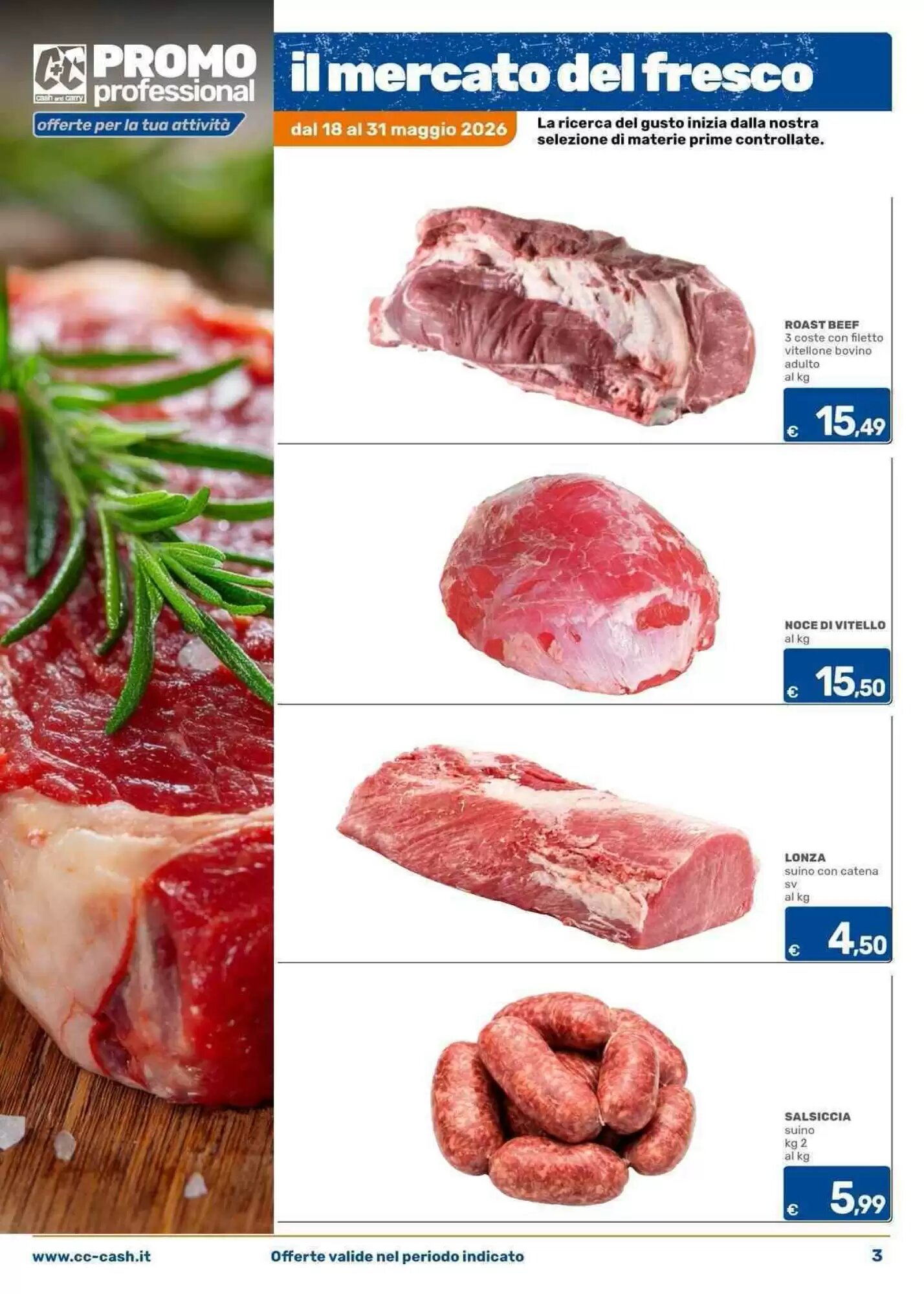 Volantino promozionale C+C Cash and Carry  valide dal 18/05/2026 - Pagina 3.