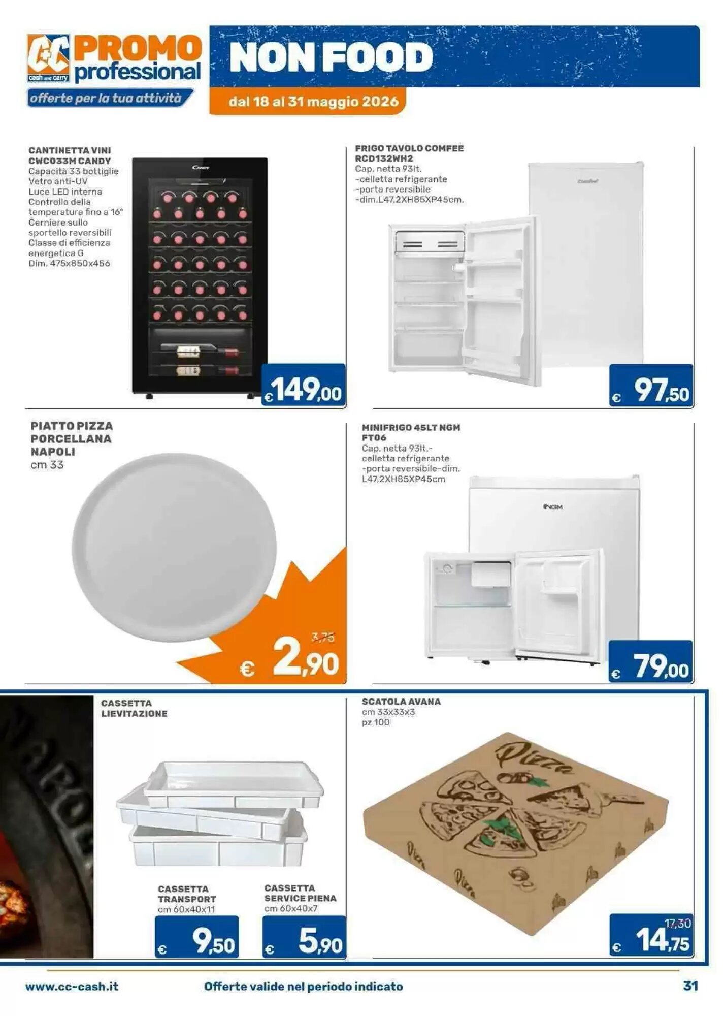 Volantino promozionale C+C Cash and Carry  valide dal 18/05/2026 - Pagina 31.