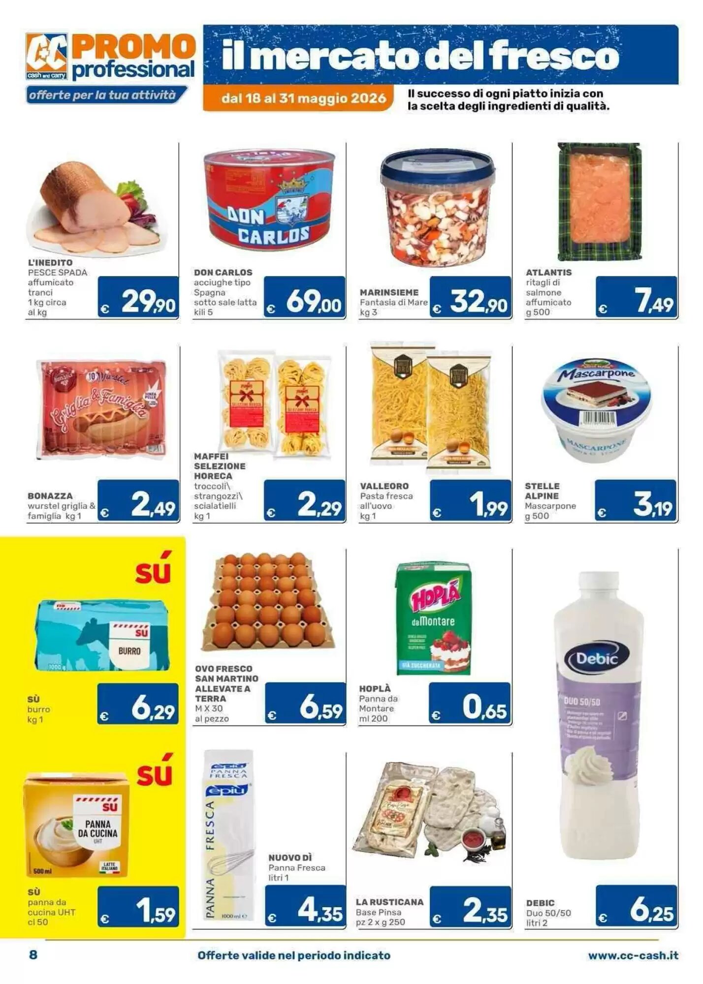 Volantino promozionale C+C Cash and Carry  valide dal 18/05/2026 - Pagina 8.