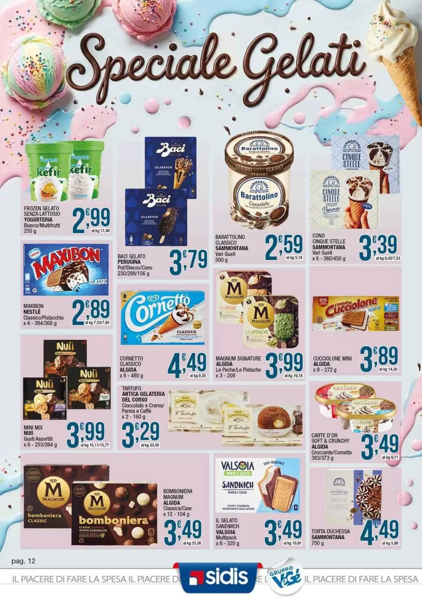 Volantino promozionale Sidis  valide dal 18/05/2026 - Pagina 12.