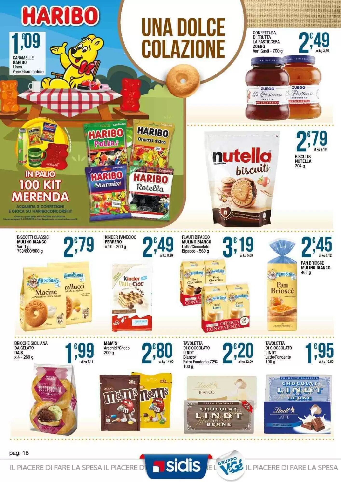 Volantino promozionale Sidis  valide dal 18/05/2026 - Pagina 18.