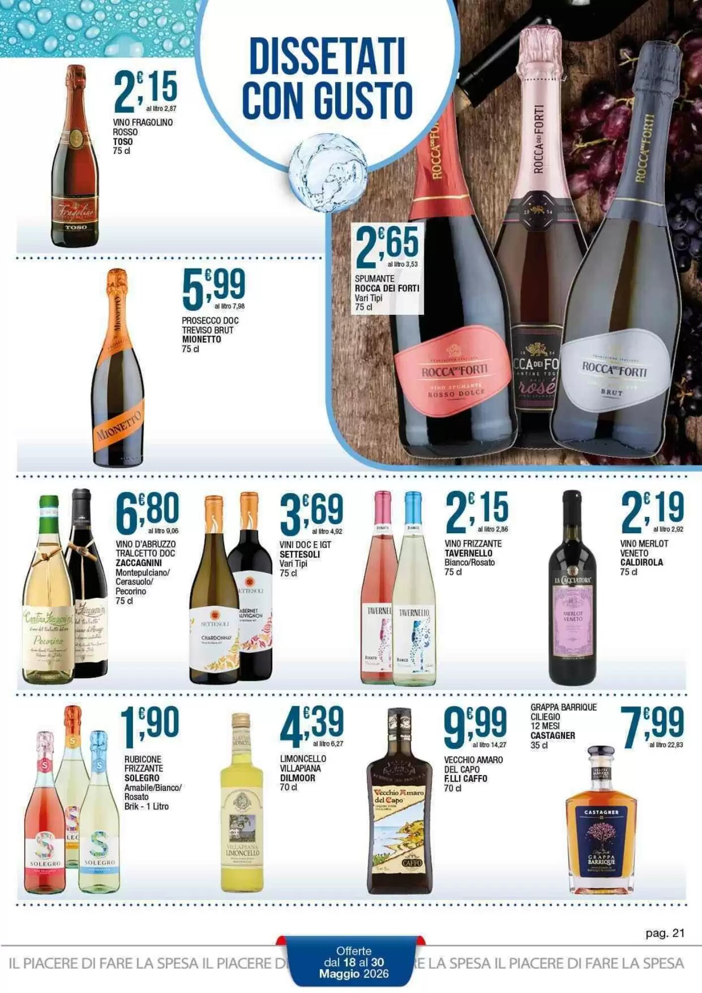 Volantino promozionale Sidis  valide dal 18/05/2026 - Pagina 21.
