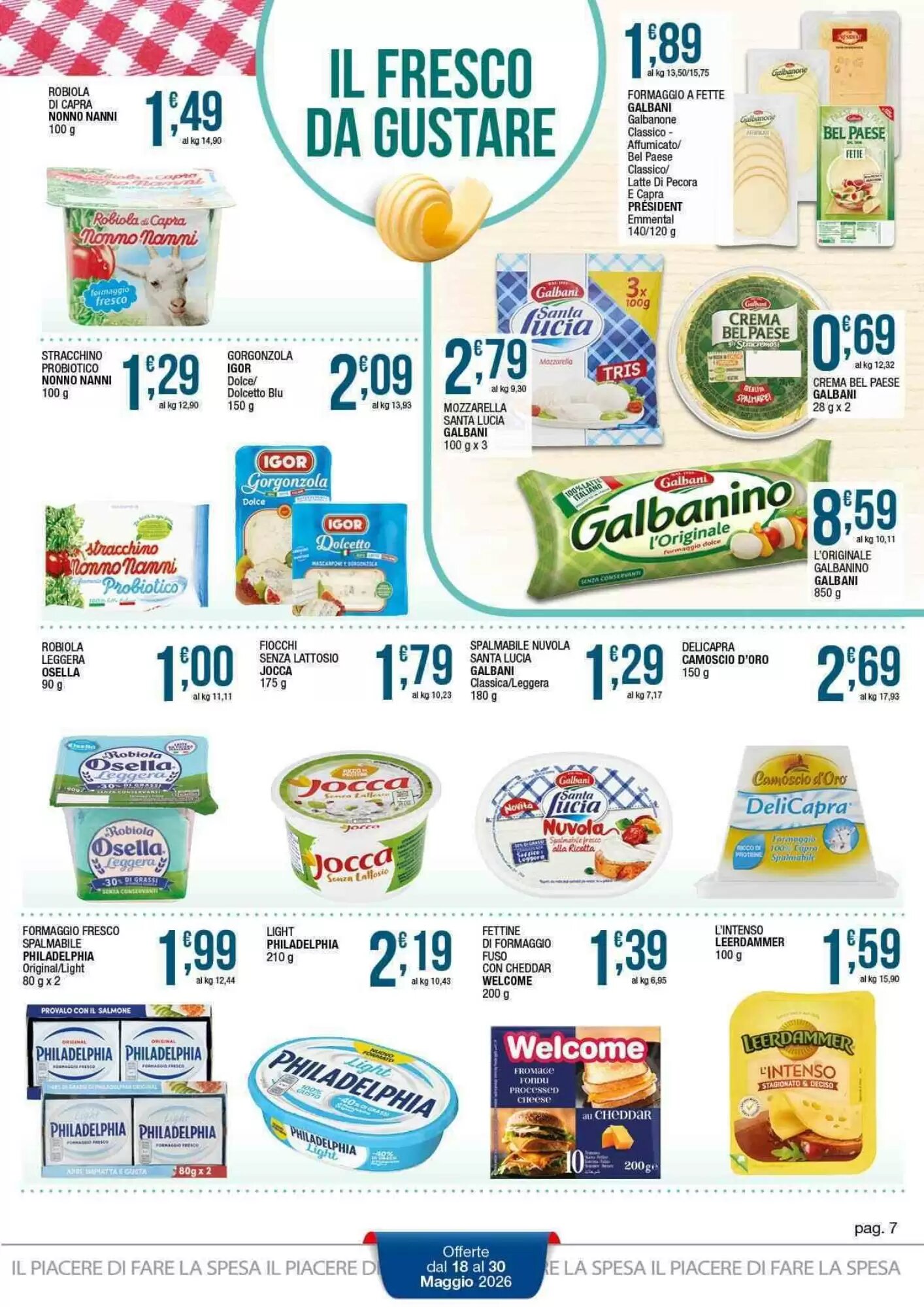 Volantino promozionale Sidis  valide dal 18/05/2026 - Pagina 7.