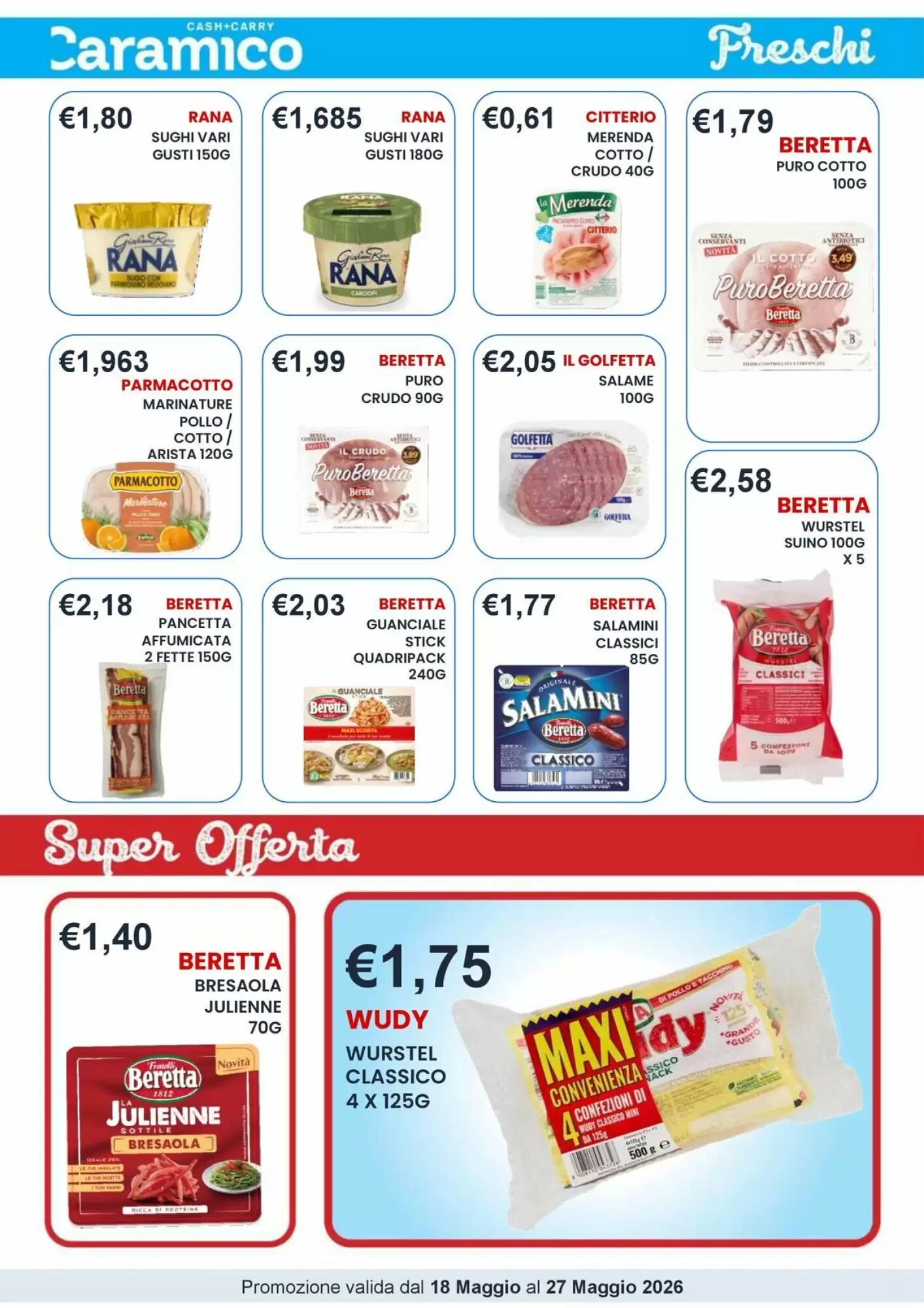 Volantino promozionale Caramico  valide dal 18/05/2026 - Pagina 13.