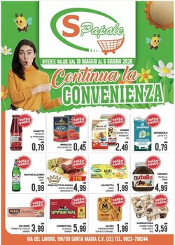 Volantino promozionale Supermercato Papale valide dal 18/05/2026