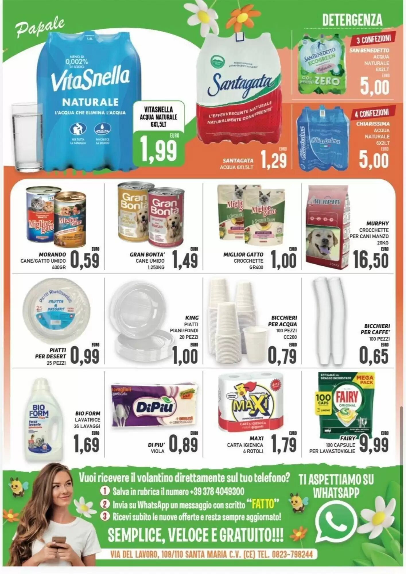 Volantino promozionale Supermercato Papale  valide dal 18/05/2026 - Pagina 8.