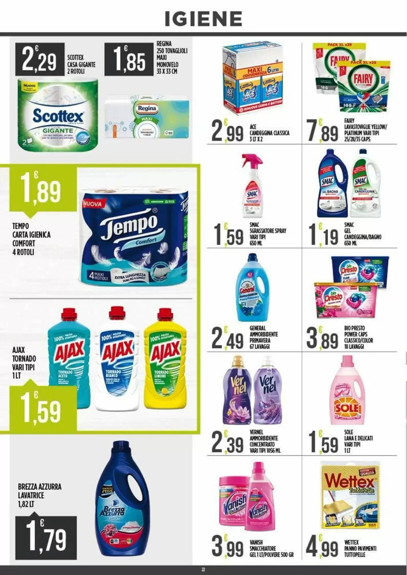 Volantino promozionale Supermercato Pollio  valide dal 18/05/2026 - Pagina 22.