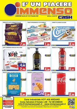 Volantino promozionale Immenso Cash valide dal 18/05/2026