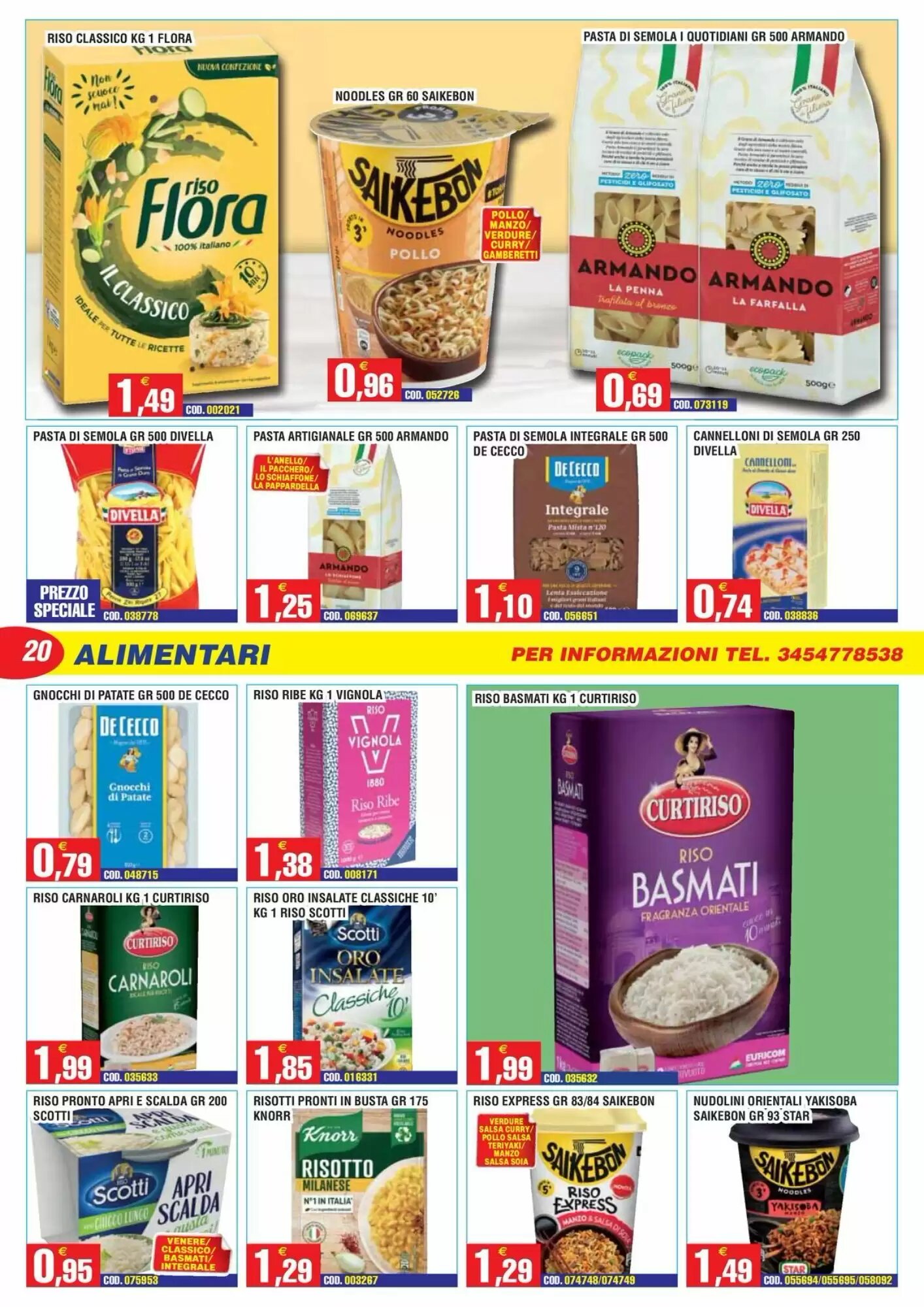 Volantino promozionale Immenso Cash  valide dal 18/05/2026 - Pagina 20.